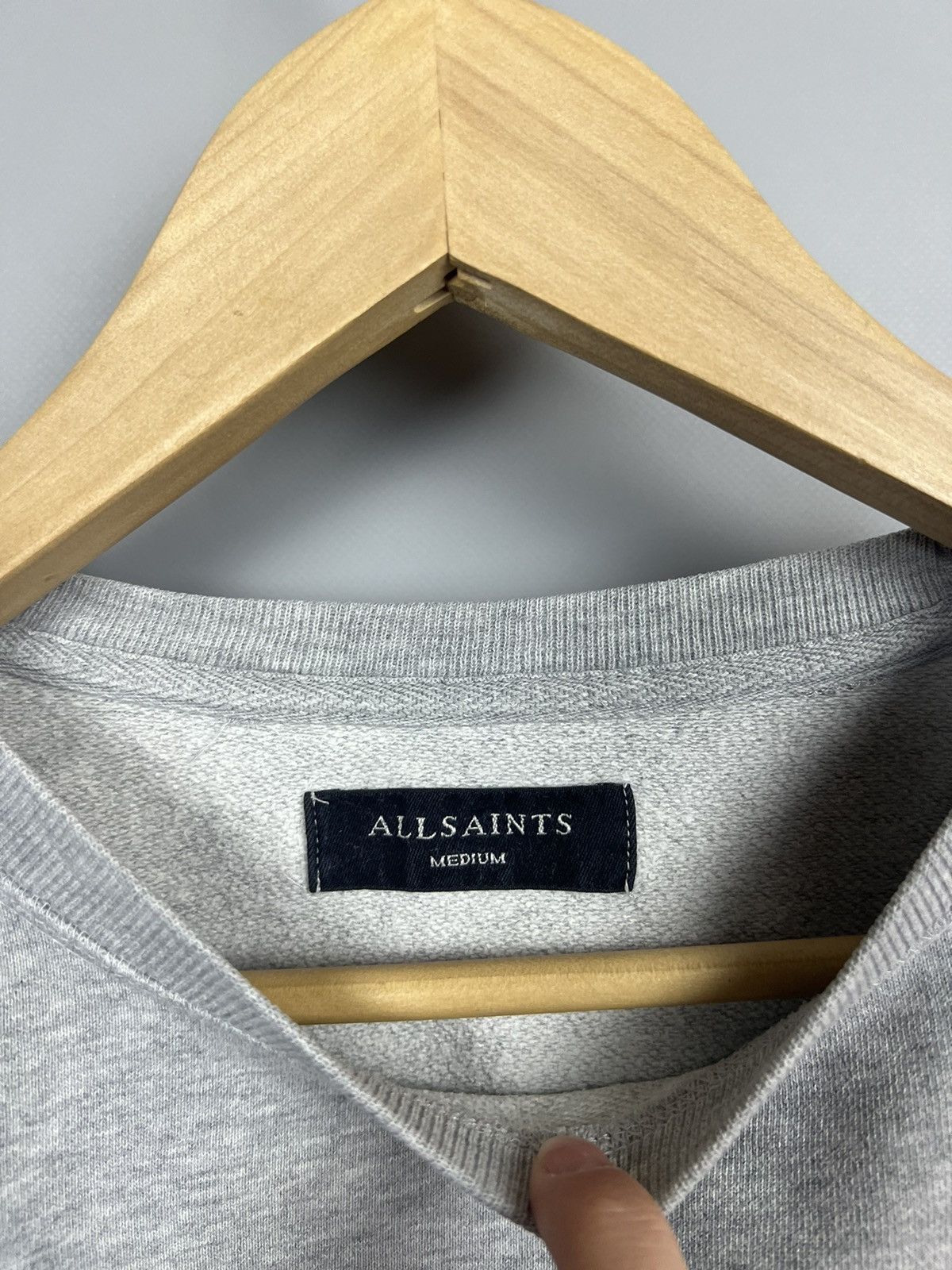 Allsaints × Japanese Brand Allsaints sweatshirt M size Size US M / EU 48-50 / 2 - 3 Thumbnail