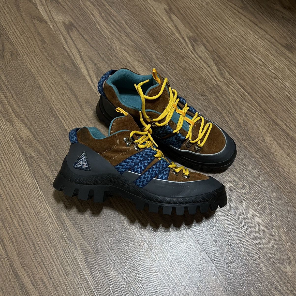 Lanvin Rare Lanvin Lanvin Hiking Boots in Brown italy 44 US 11 Size US 11 / EU 44 - 5 Thumbnail