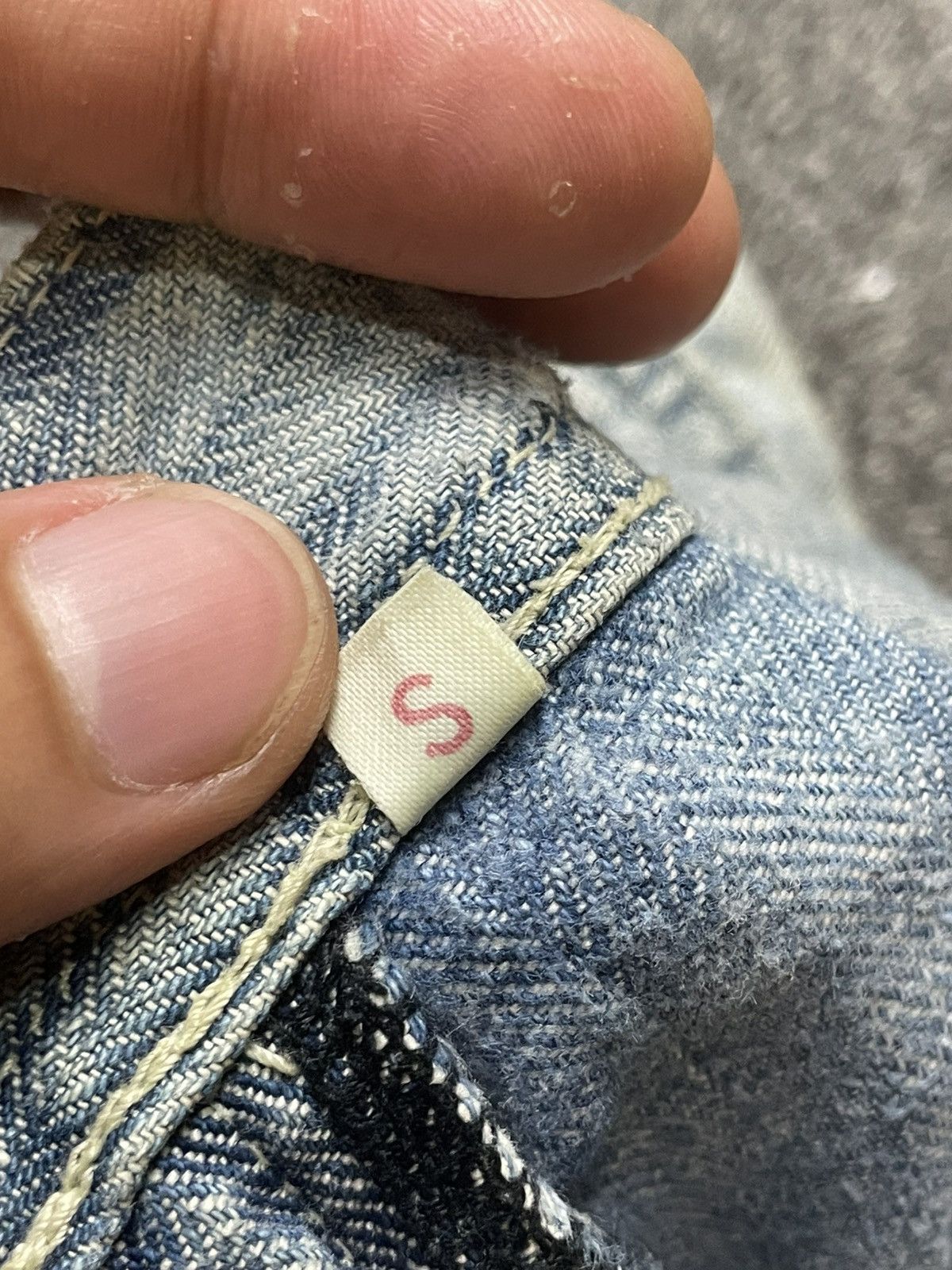 Blue Blue Japan × Japanese Brand × Vintage BLUE BLUE Brand Cargo Denim Jeans (112) Size US 31 - 10 Thumbnail