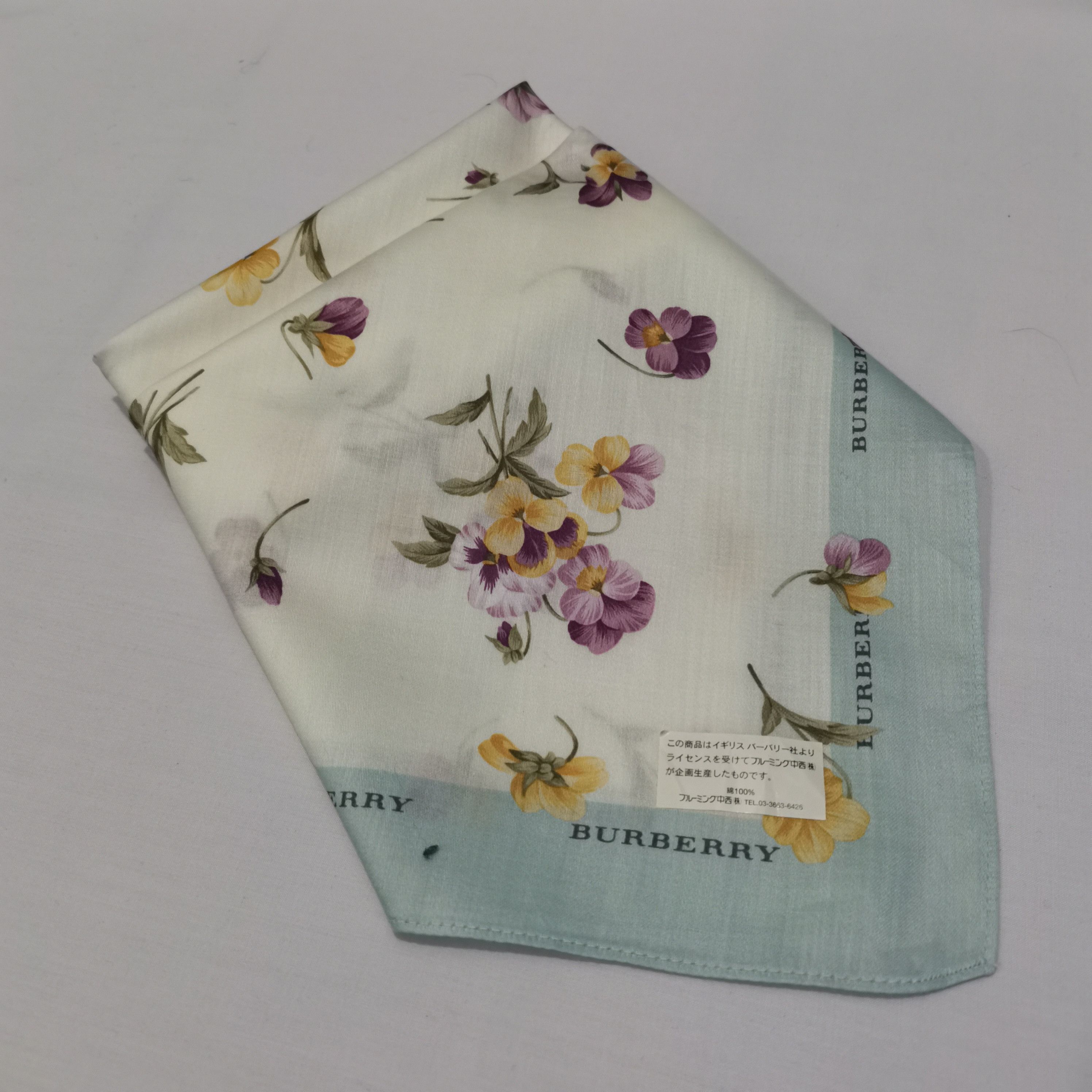 Burberry BURBERRY HANDKERCHIEF/ BANDANA/ SCARF Size ONE SIZE - 1 Thumbnail