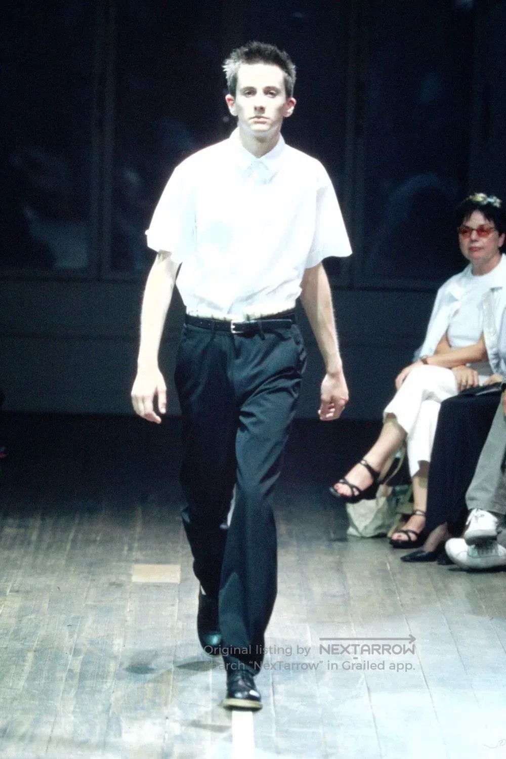 Yohji Yamamoto Yohji Yamamoto Black Short Sleeve Shirt. Size US M / EU 48-50 / 2 - 2 Thumbnail