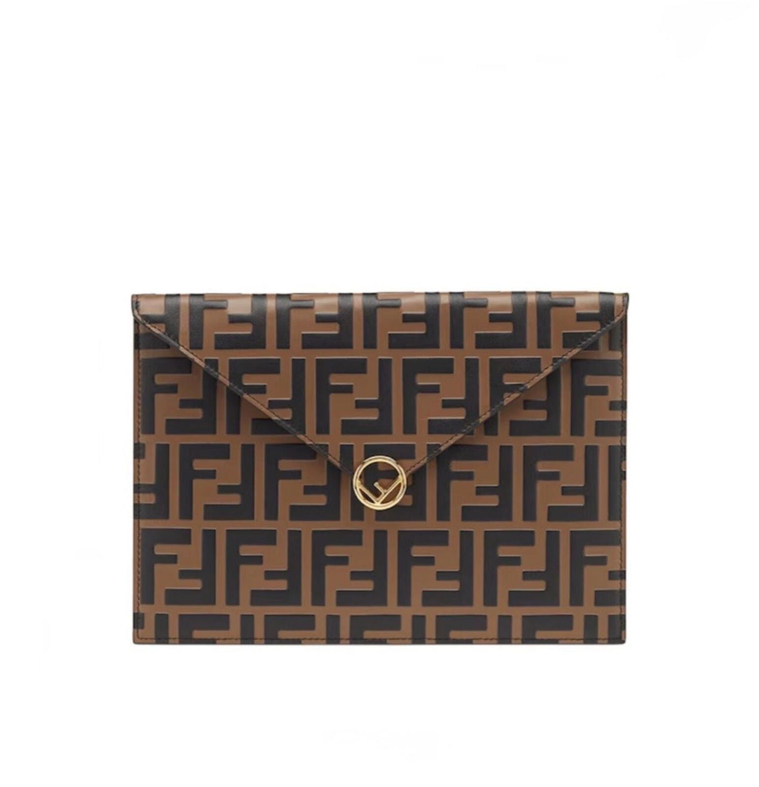 Fendi Fendi FF Flat Pouch Size ONE SIZE - 1 Thumbnail