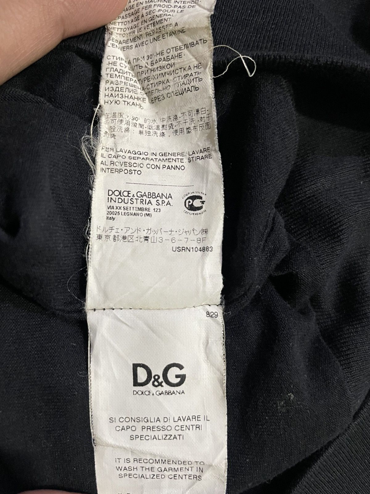 Dolce & Gabbana Dolce & Gabbana Long Sleeve Men Printed Size US L / EU 52-54 / 3 - 7 Thumbnail