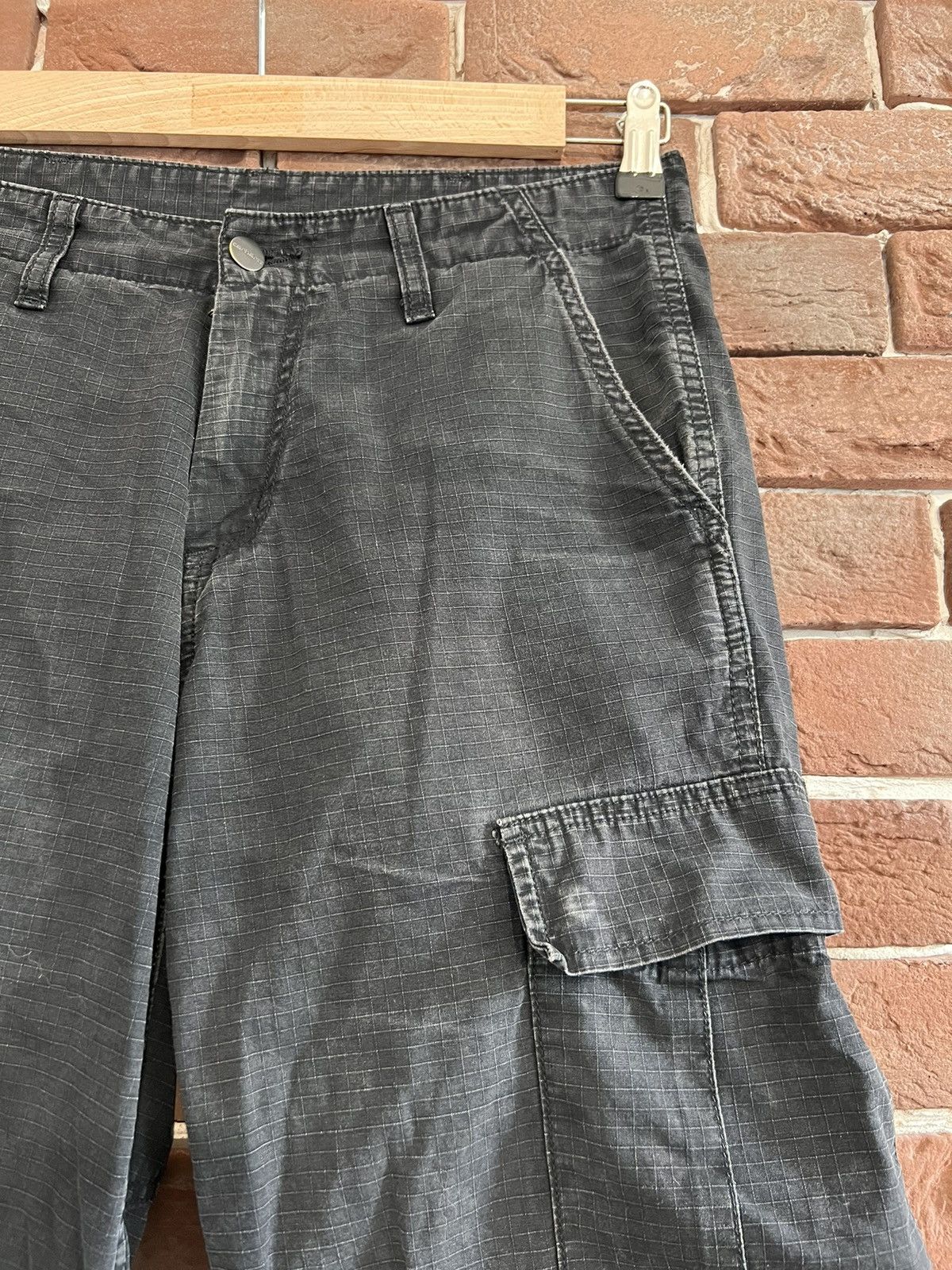 Carhartt Vintage 00s Carhartt Work Cargo Pants Hype Streetwear 29x32 Size US 32 / EU 48 - 4 Thumbnail