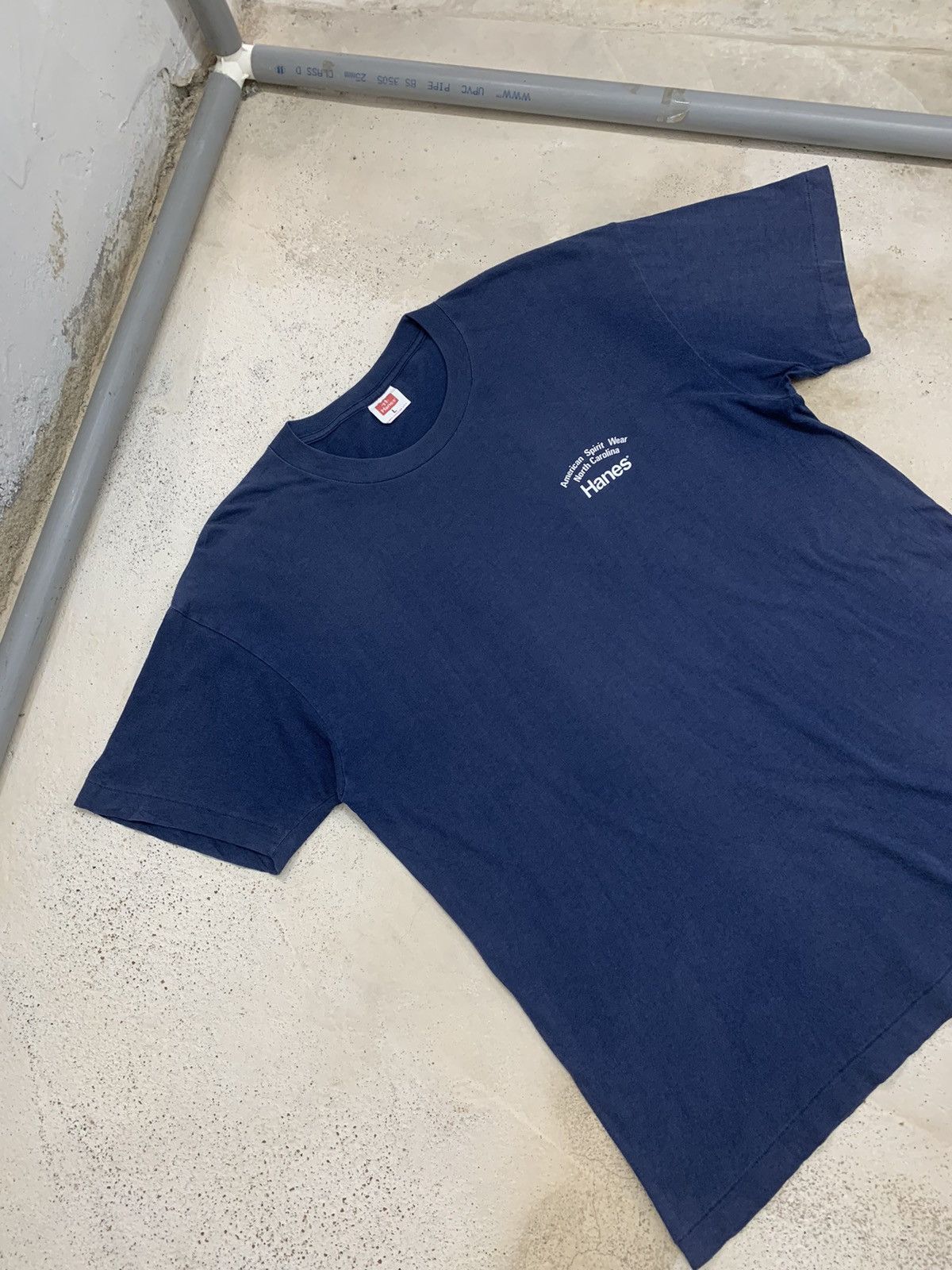 Hanes × Vintage Vintage North Carolina Hanes 80’s Single Stiching Size US L / EU 52-54 / 3 - 3 Thumbnail