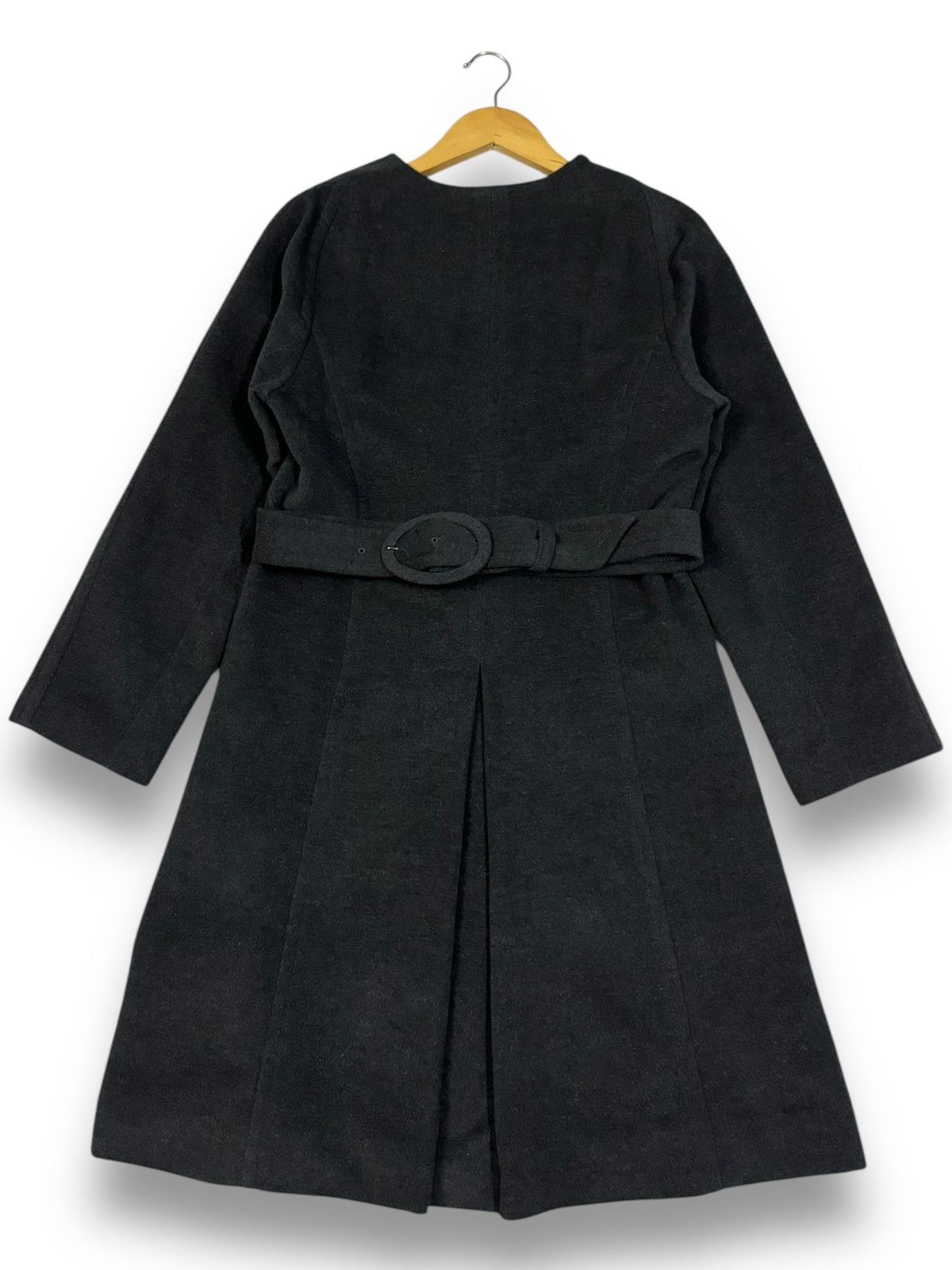 Hiroko Koshino Homme Hiroko BIS Wool Blend Overcoat by Designer Hiroko Koshino Size M / US 6-8 / IT 42-44 - 2 Thumbnail