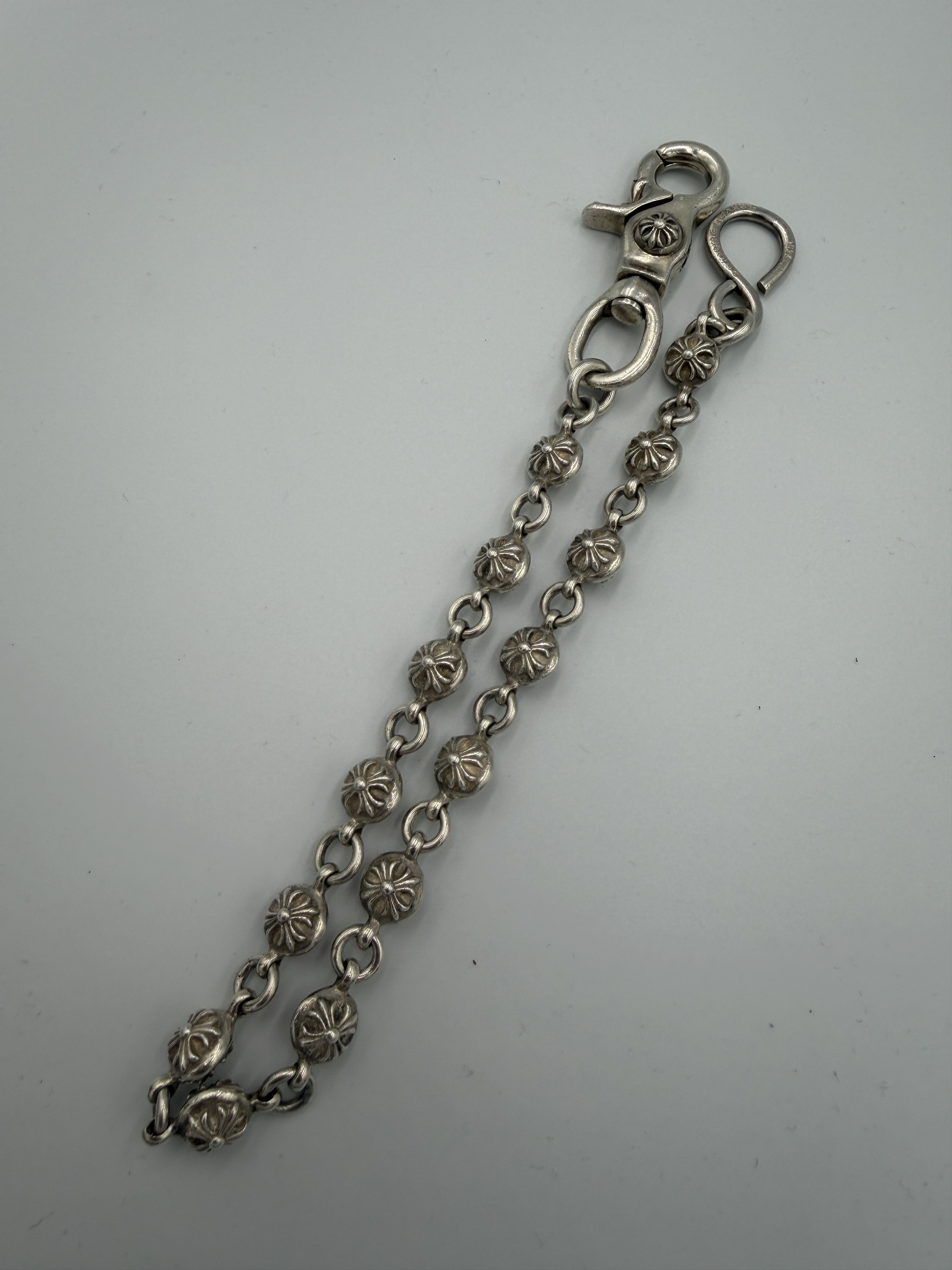 Chrome Hearts Chrome Hearts Silver Cross Ball Wallet Chain Size ONE SIZE - 8 Thumbnail