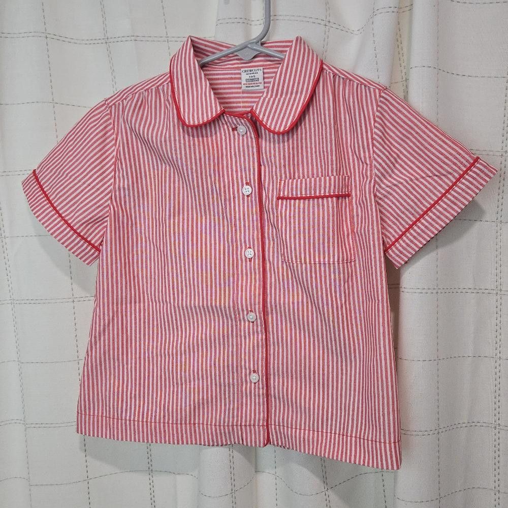 Designer Crewcuts Girls' Boxer Sleep Top in Stripe Size ONE SIZE - 2 Thumbnail