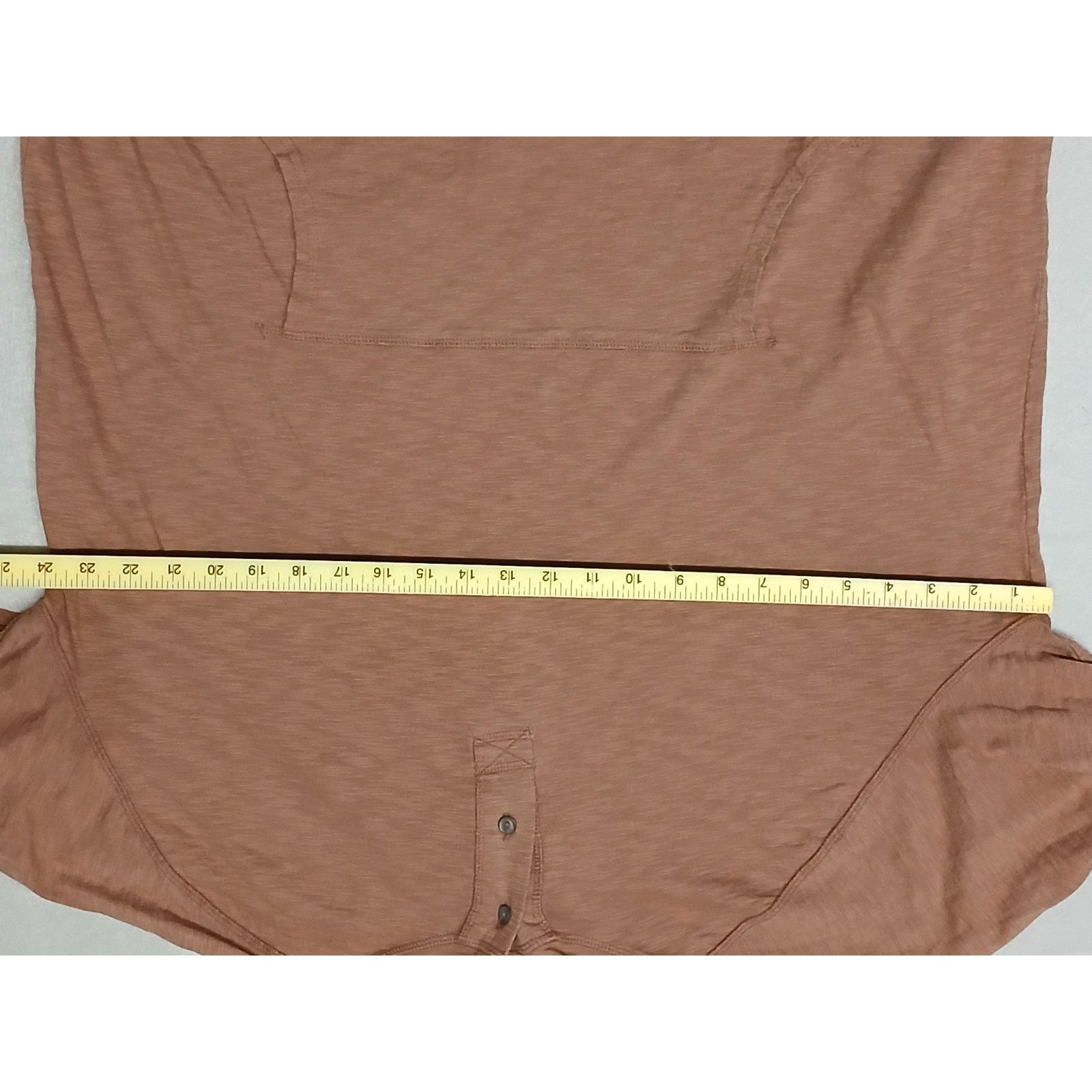 Wrangler Wrangler Brown (XL) Stretch Button Hoodie Sweatshirt Size US XL / EU 56 / 4 - 3 Thumbnail