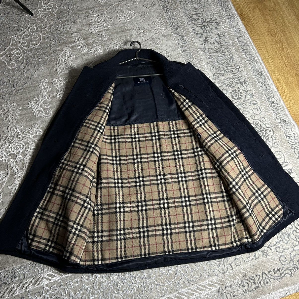 Burberry Authentic Burberry Cashmere Wool Coat Size US XXL / EU 58 / 5 - 6 Thumbnail