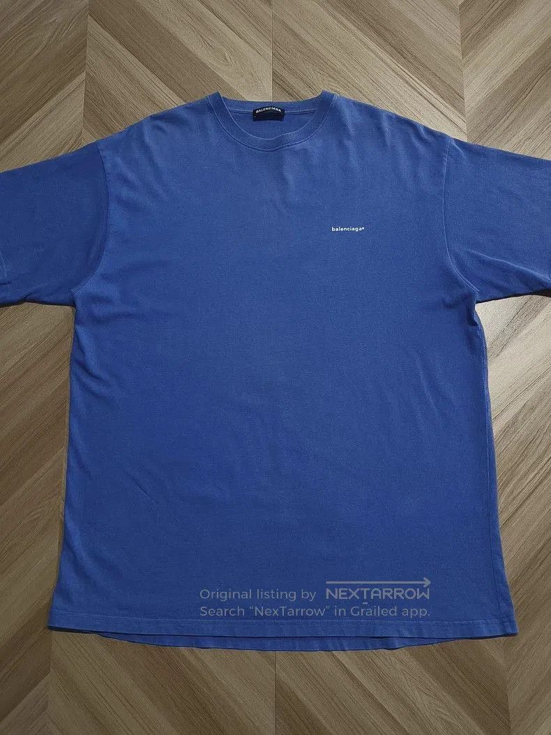 Balenciaga Balenciaga Oversized Short Sleeve T. Size US L / EU 52-54 / 3 - 1 Thumbnail