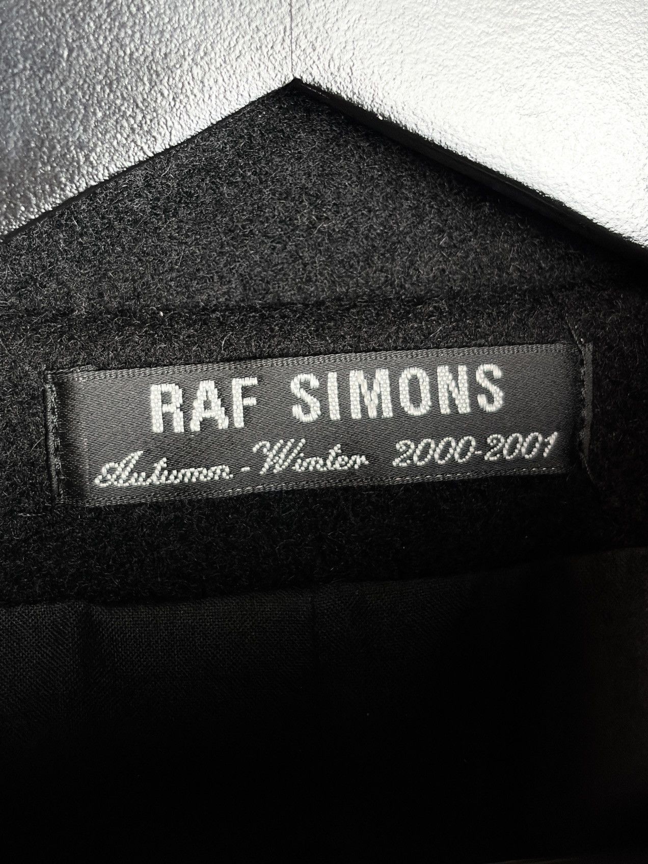 Raf Simons AW00 Raf Simons Confusion Hooded High Neck Full Zip Coat Size US S / EU 44-46 / 1 - 8 Thumbnail