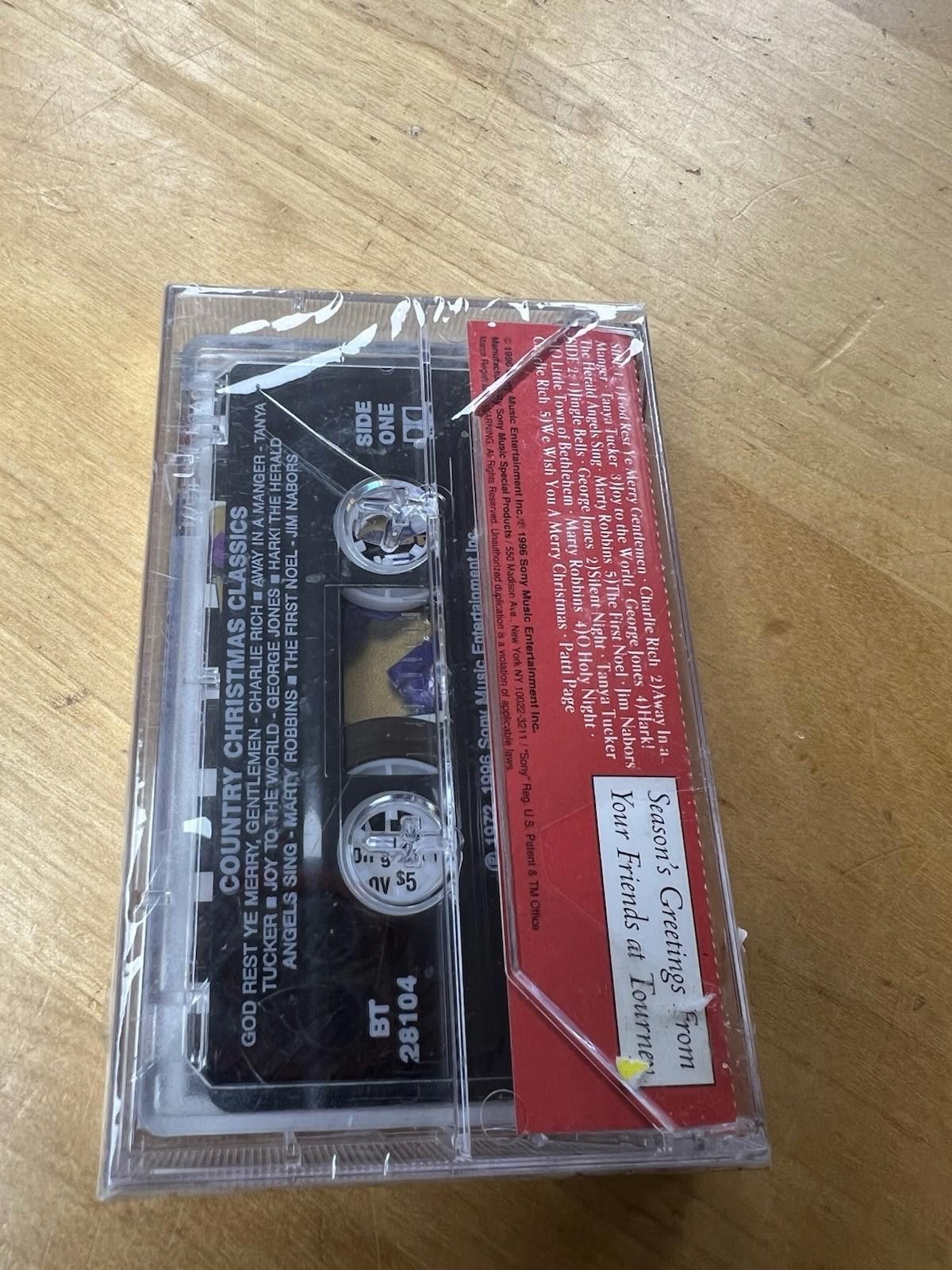 Other Tourney Country Christmas Classics Cassette NEW SEALED Size ONE SIZE - 7 Thumbnail