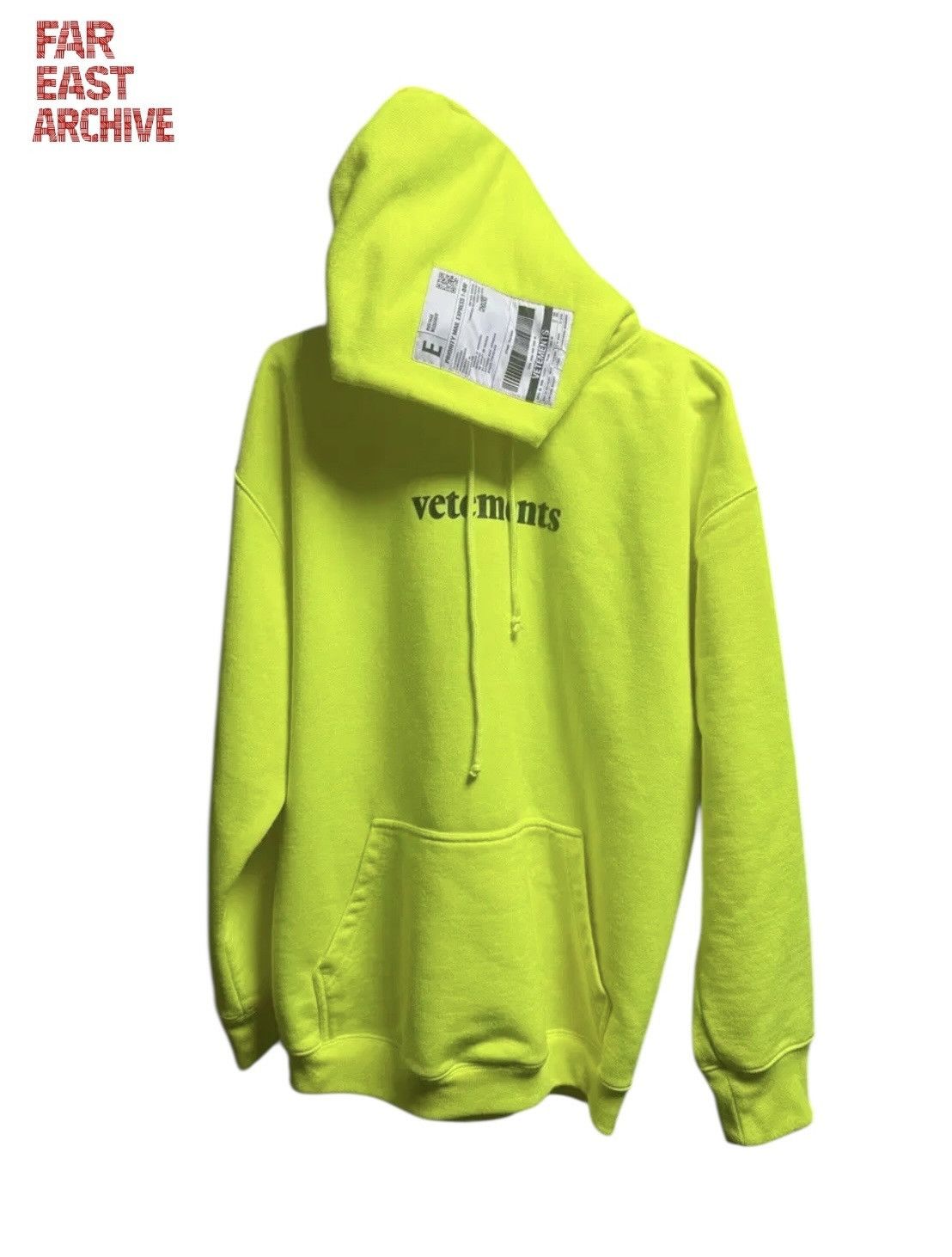 Vetements Vetements Logo Hoodie Size US S / EU 44-46 / 1 - 1 Thumbnail