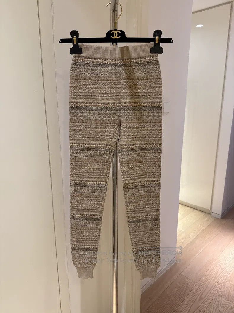 Loro Piana Loro Piana size XS Jacquard Knit Tights, Slim Fit, Underwea Size 22" - 1 Thumbnail