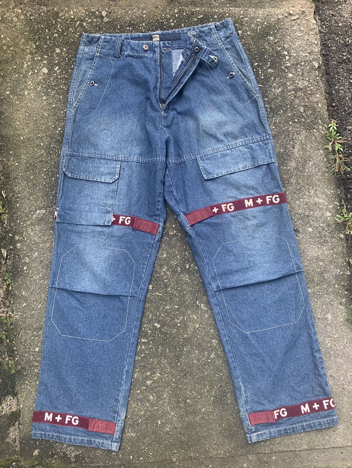 Marithe + Francois Girbaud Le Jean De Marithe Francois Girbaud Reconstructed Pant Size US 35 - 21 Thumbnail