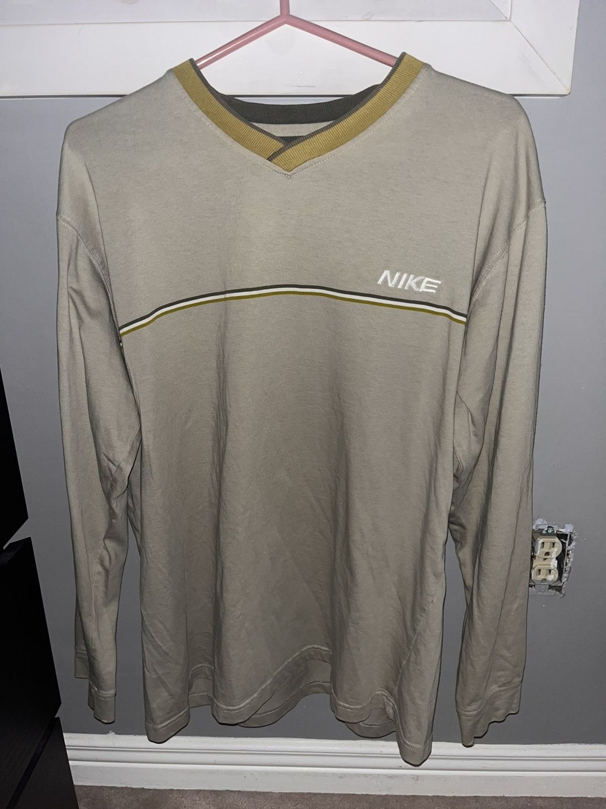 Nike Nike Vintage Long Sleeve Shirt Size US L / EU 52-54 / 3 - 1 Thumbnail