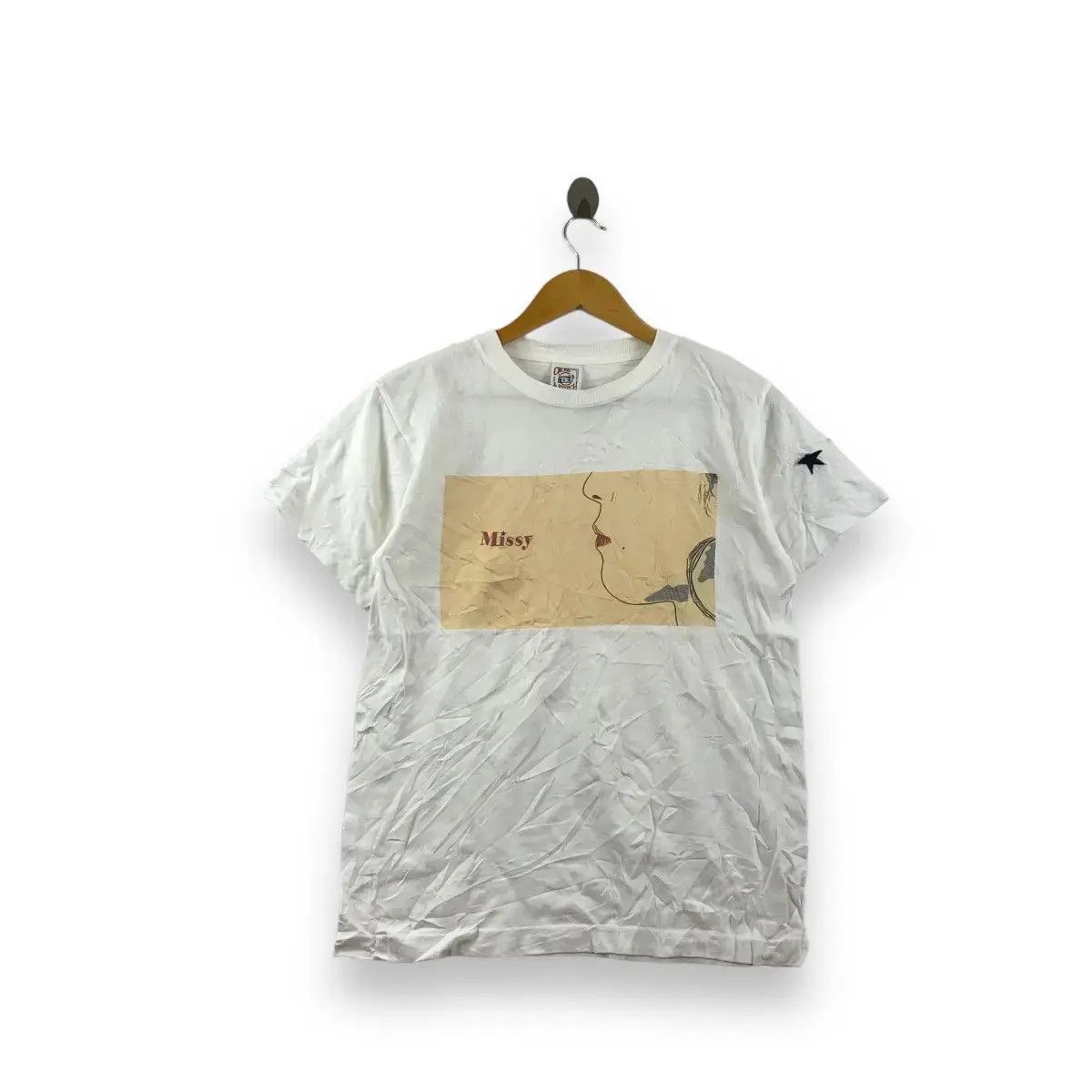 Vintage HARUMI YAMAGUCHI MISSY Contemporary Art MOMA Tee Shirt Top Size S / US 4 / IT 40 - 1 Thumbnail