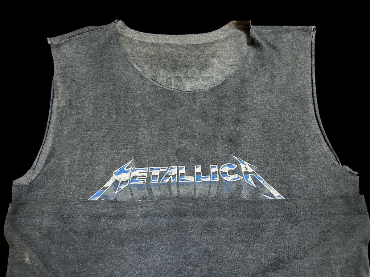 Band Tees Vintage Sleeveless 80s Metallica Metal Up Your Ass Tee Size US M / EU 48-50 / 2 - 9 Thumbnail
