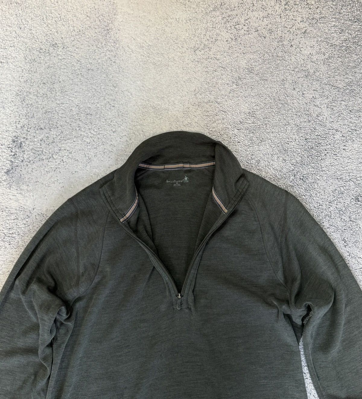 Smartwool SmartWool Merino Wool 1/4 Zip Base Layer Thermal Top Men M Size US M / EU 48-50 / 2 - 8 Thumbnail