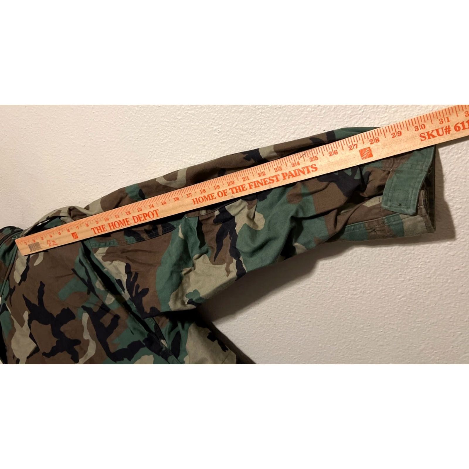 Vintage VINTAGE US Army Parka Jacket Medium Reg Woodland Camouflage Military Golden MFG J1626 Size US M / EU 48-50 / 2 - 7 Thumbnail