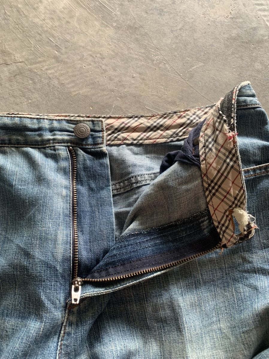 Burberry × Designer × Vintage vintage BURBERRY distressed baggy jeans y2k style Size US 32 / EU 48 - 10 Thumbnail