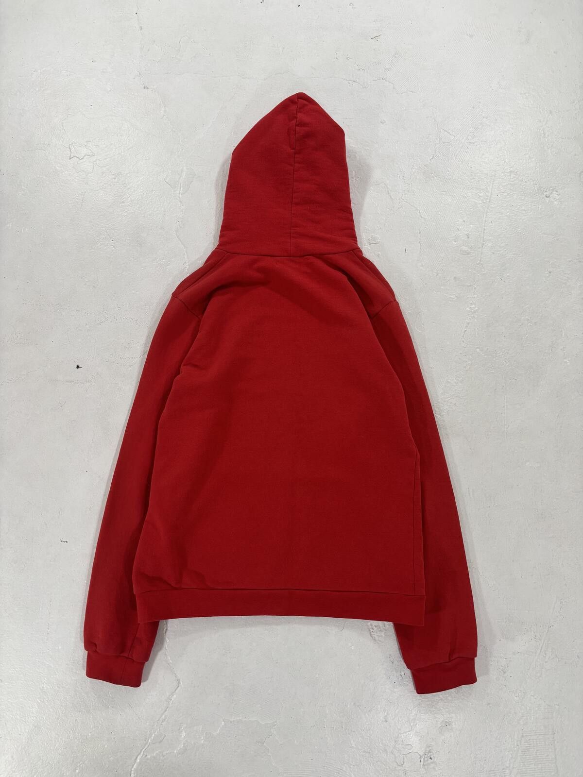 Raf Simons Raf simons Ss02 Silence & Secrecy Red Hoodie Size US M / EU 48-50 / 2 - 2 Thumbnail