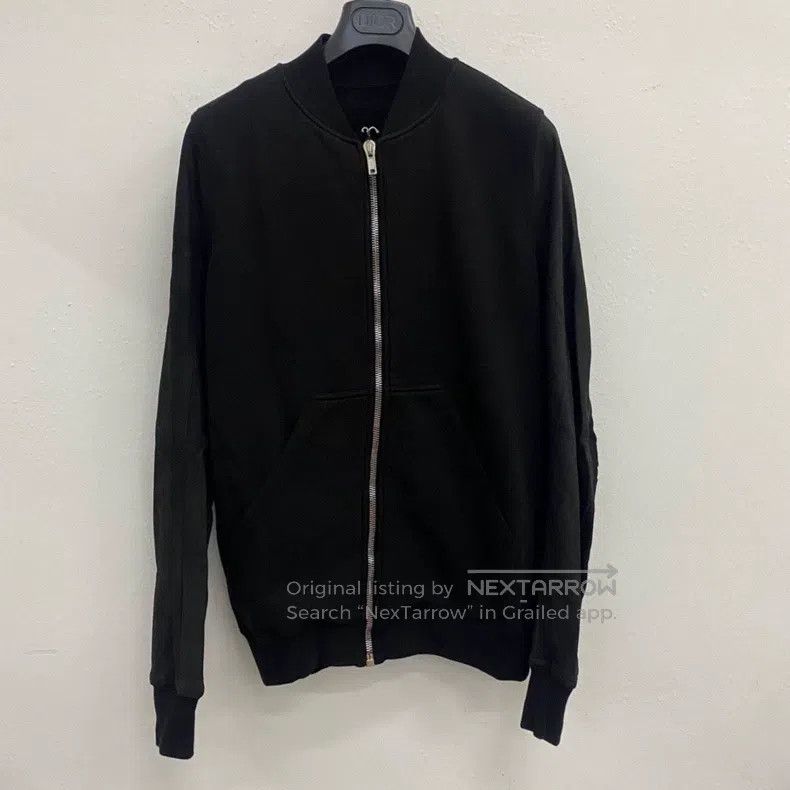 Rick Owens Rick Owens Leather-sleeved jacket Size US M / EU 48-50 / 2 - 1 Thumbnail