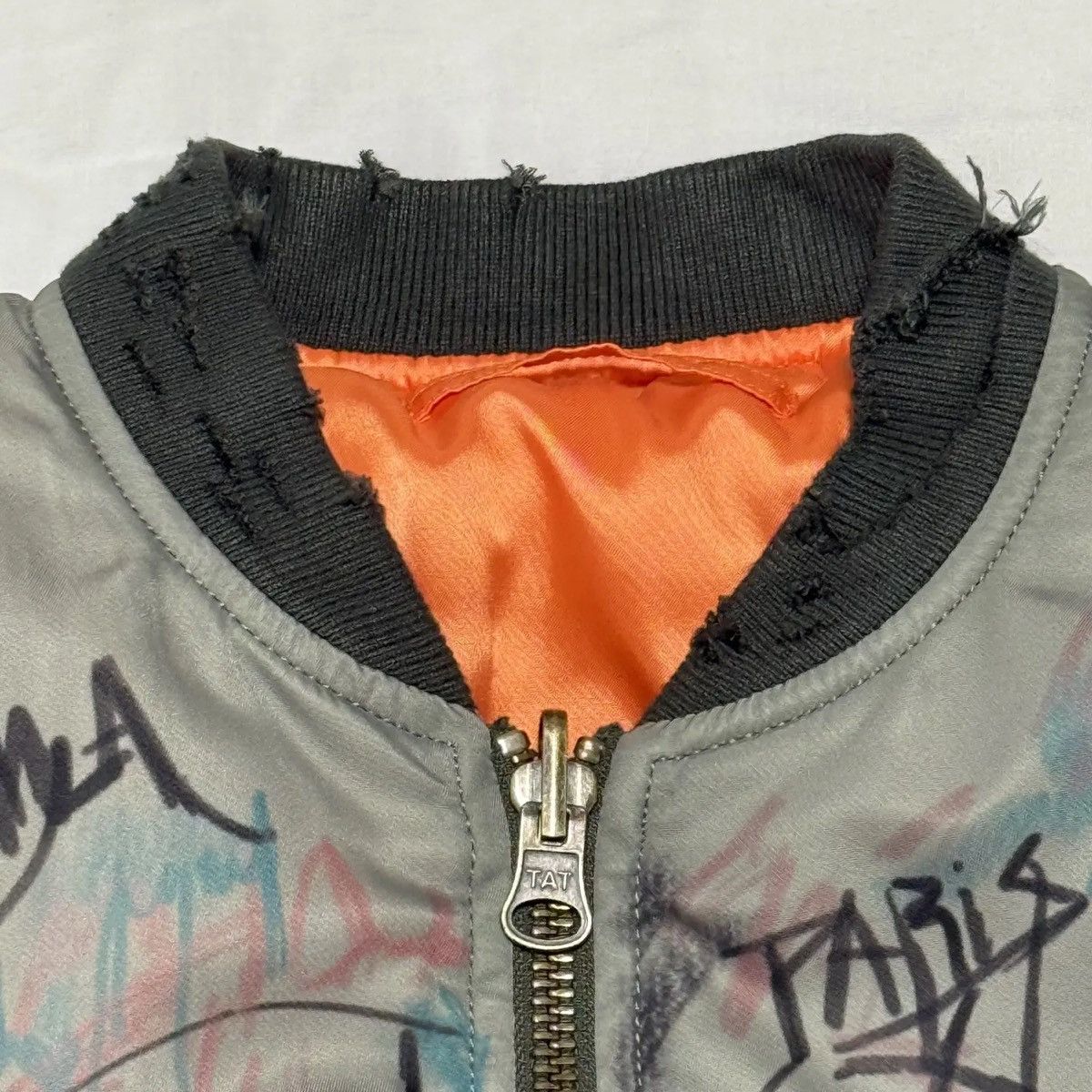 Mowalola Mowalola Graffiti Bomber Jacket Size US M / EU 48-50 / 2 - 3 Thumbnail