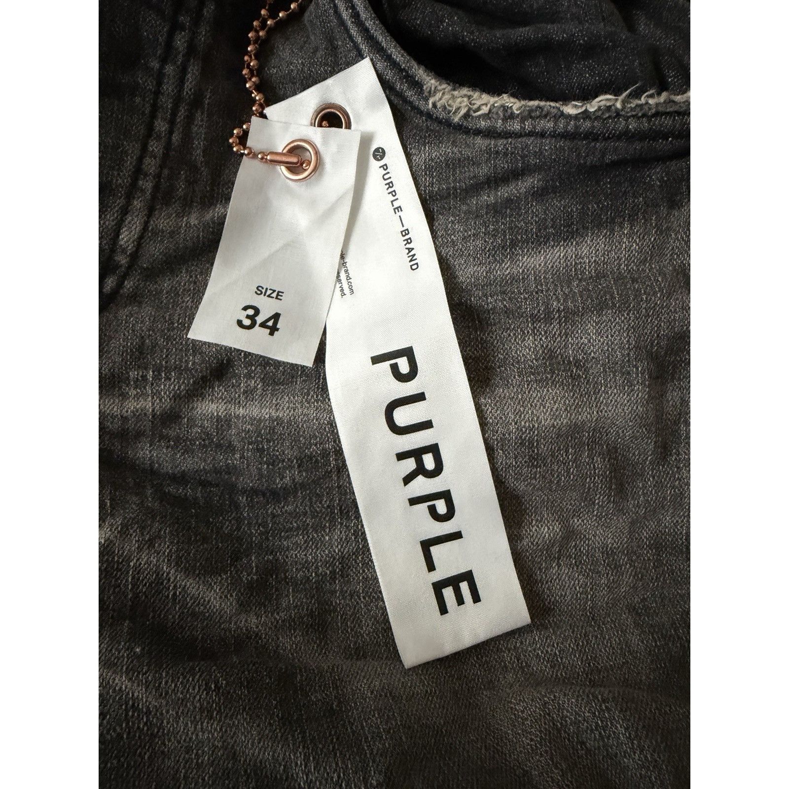 Purple Brand Purple Brand Jeans Mens Blowout Drop Fit P002 Size 34/32 Size US 34 / EU 50 - 7 Thumbnail
