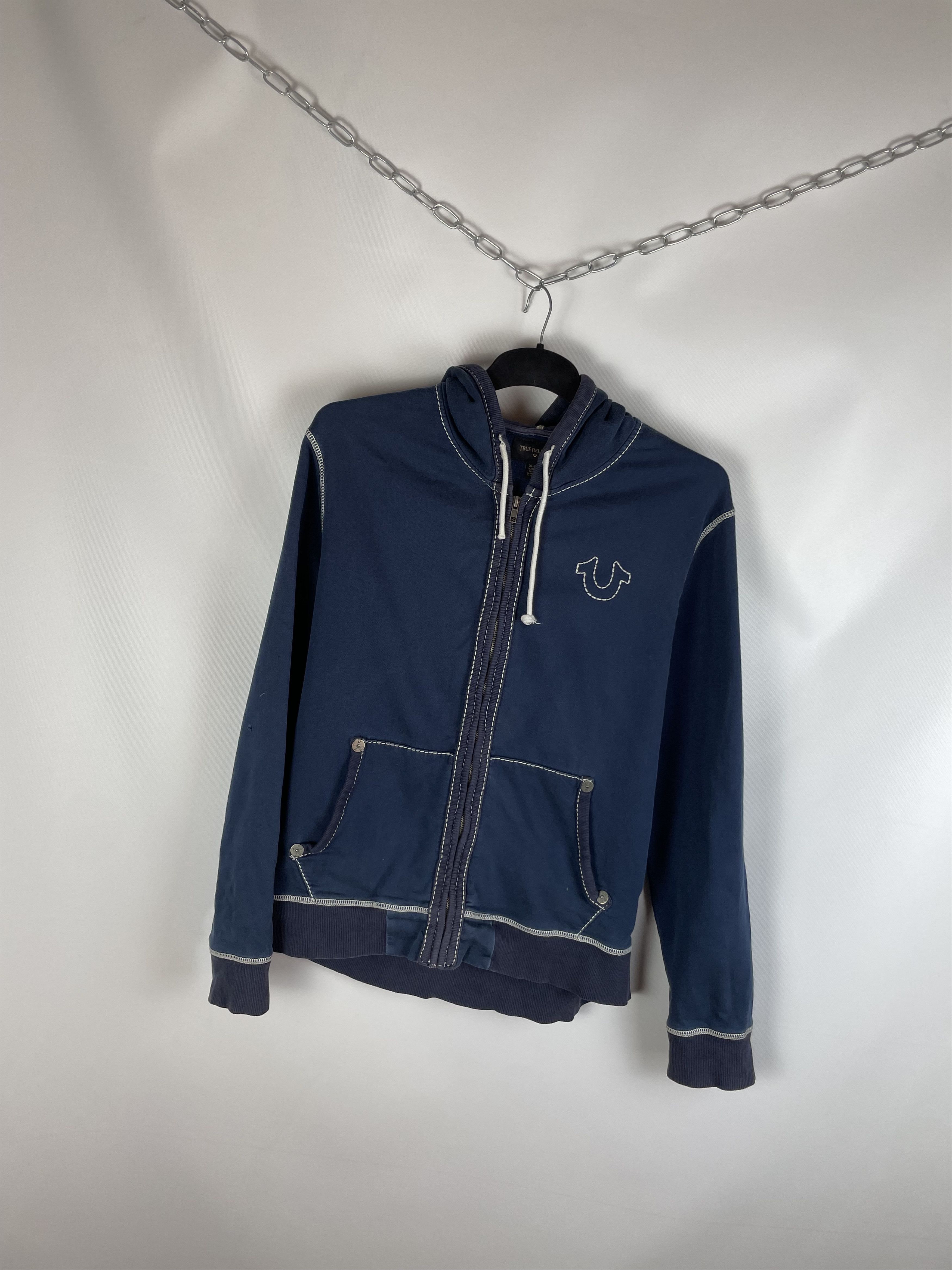 True Religion Vintage opium True Religion Zip Hoodie y2k Size US XL / EU 56 / 4 - 2 Thumbnail