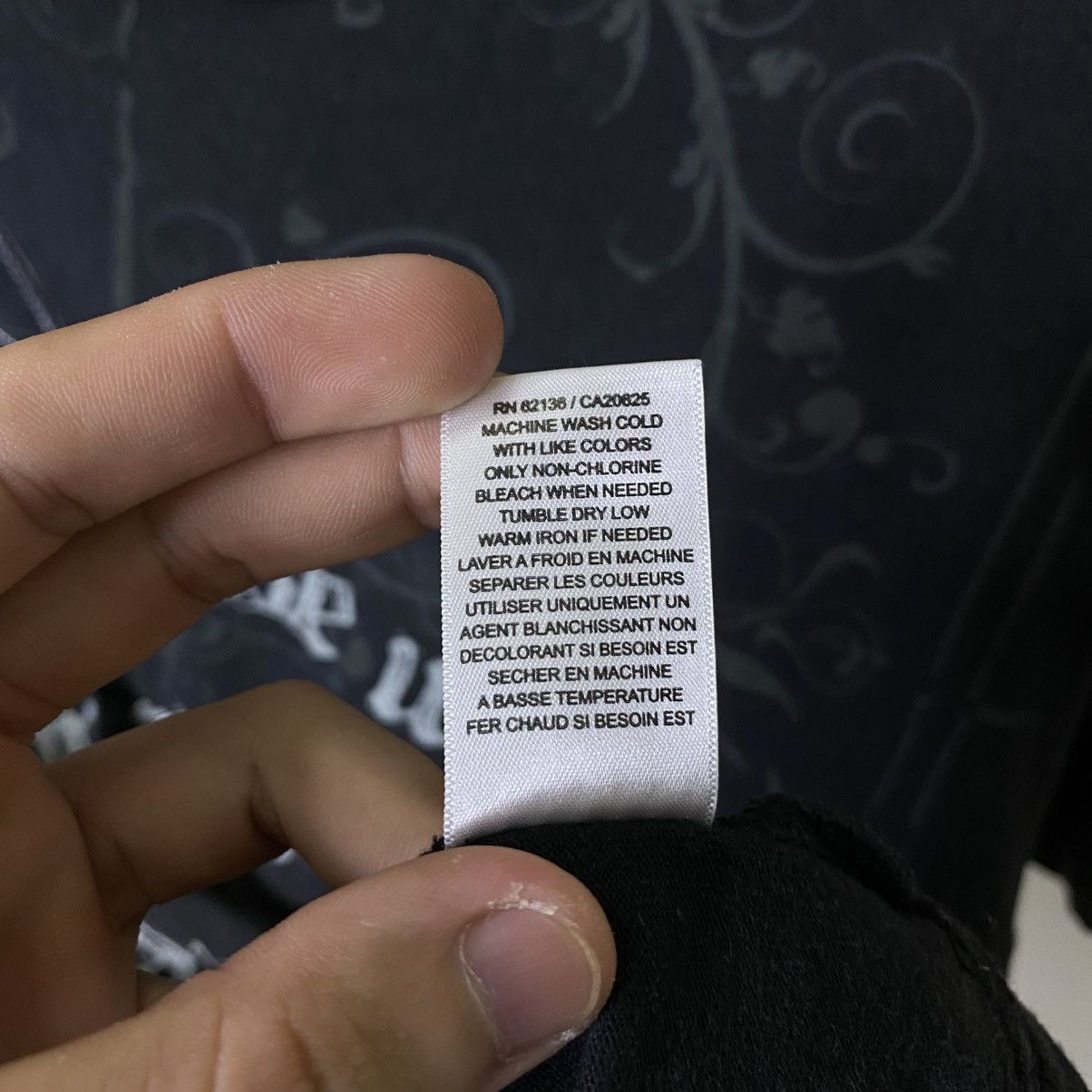 If Six Was Nine JapanBrand Seditionaries Poem Cyber Gothic Punk Grunge LGB Size US L / EU 52-54 / 3 - 5 Thumbnail