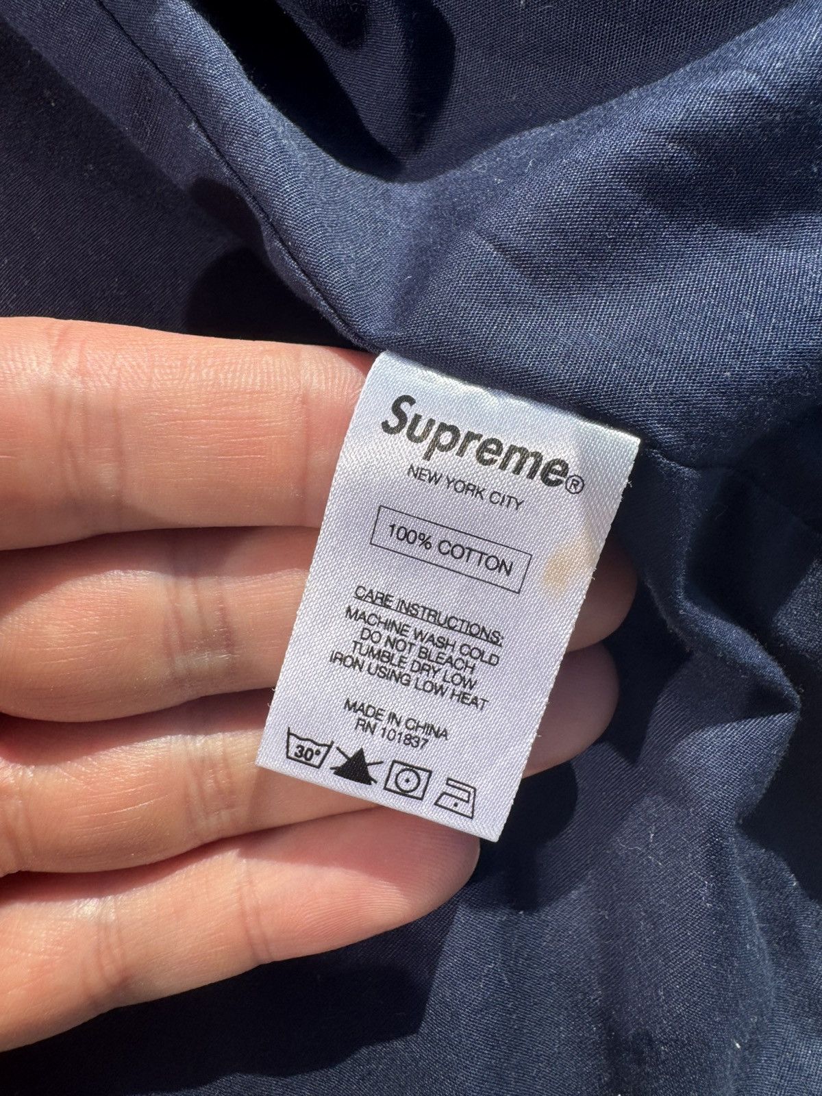 Japanese Brand × Supreme Supreme Mendini Light Jacket hyped rare piece Size US M / EU 48-50 / 2 - 5 Thumbnail