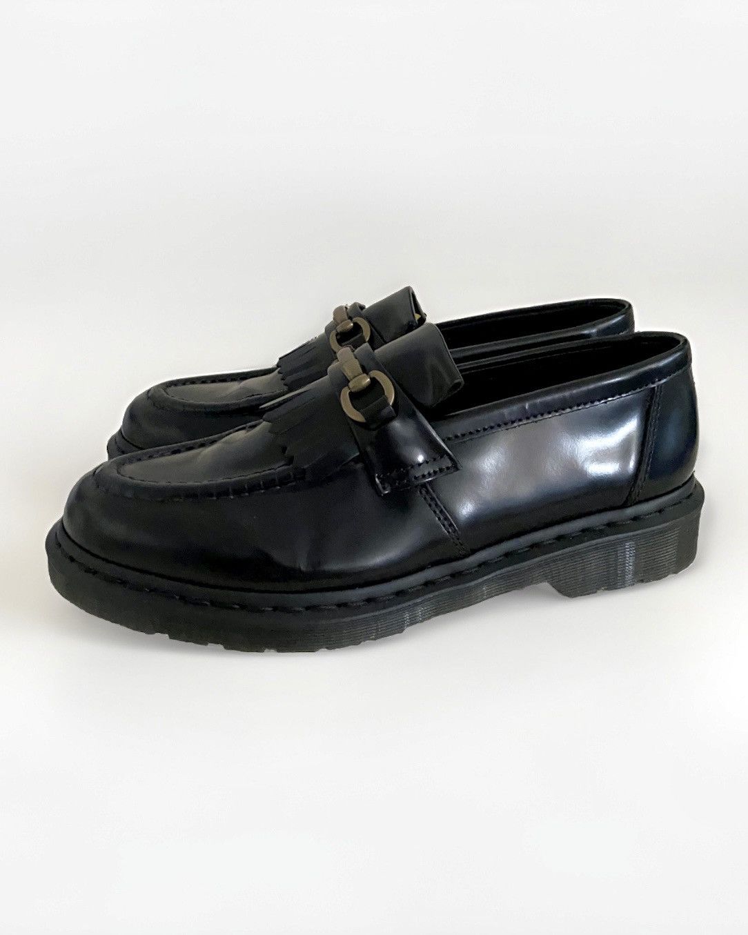 Dr. Martens Dr. Martens Adrian Snaffle Smooth Leather Tassel Loafer 43 Size US 10 / EU 43 - 6 Thumbnail
