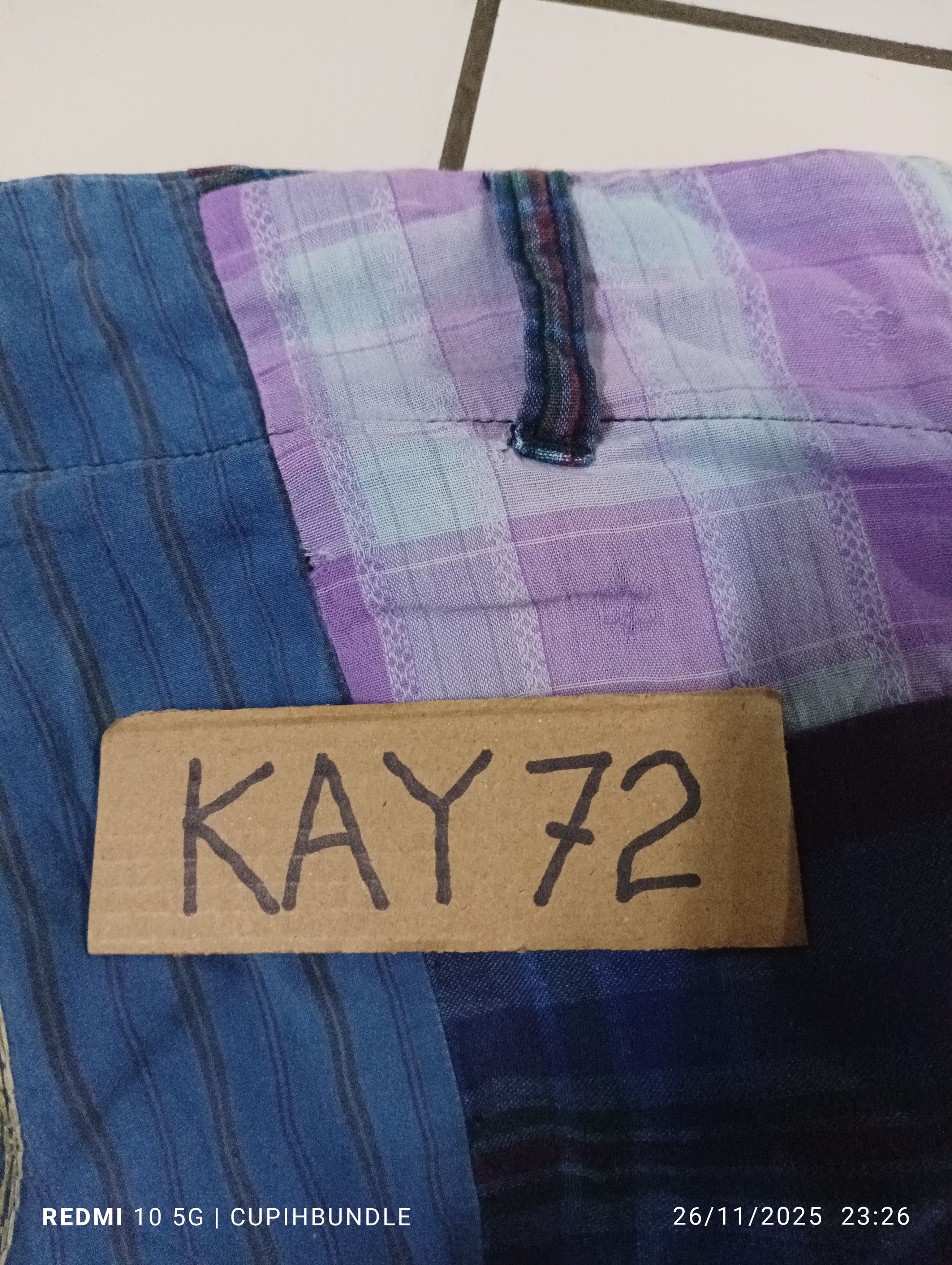 Japanese Brand A REINCARNATION:key PATCHWORK PANTS Size US 33 - 7 Thumbnail