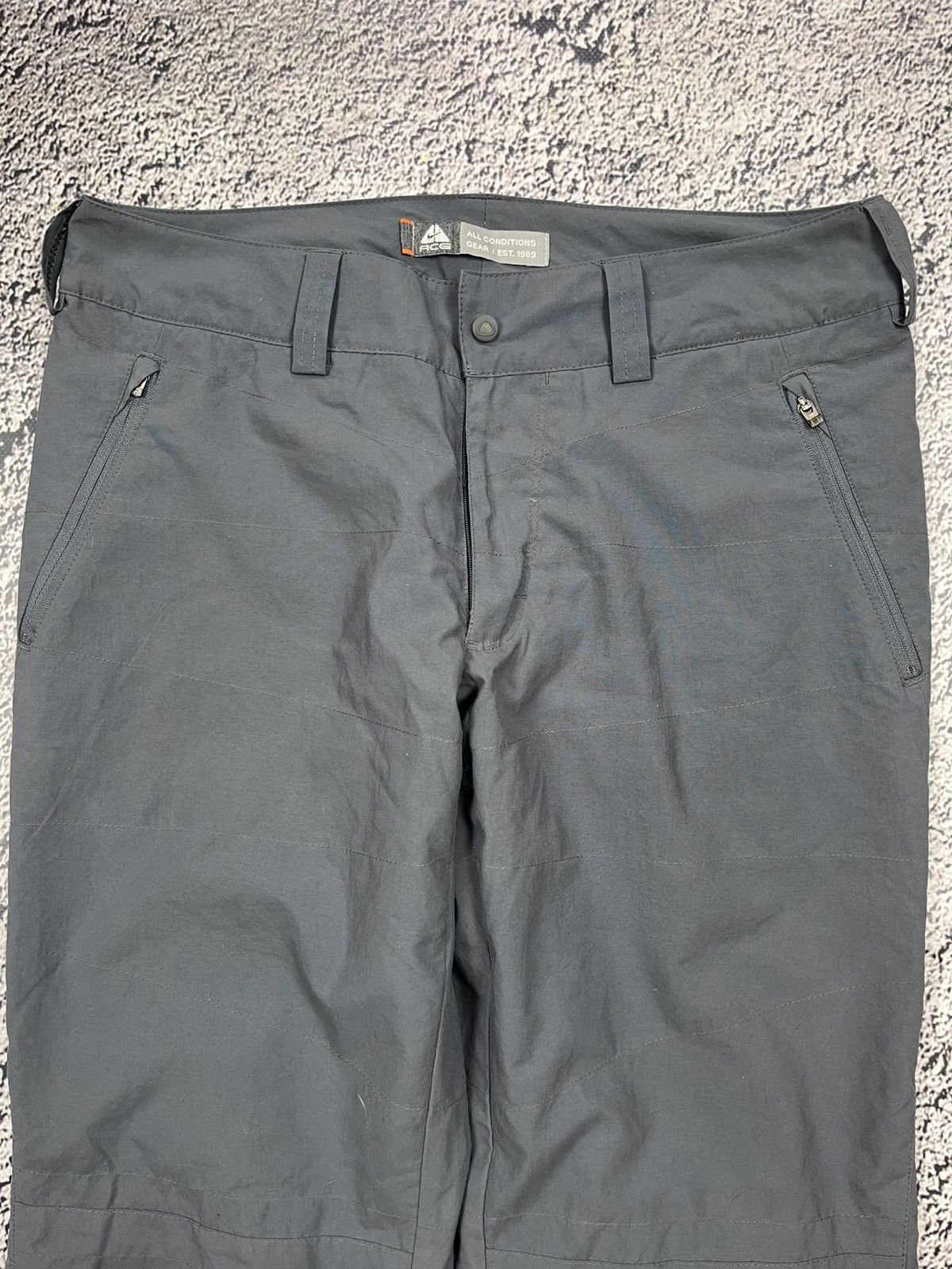Nike ACG NIKE ACG NYLON SKI SNOW STRAIGHT PANTS Size 26" / US 2 / IT 38 - 4 Thumbnail
