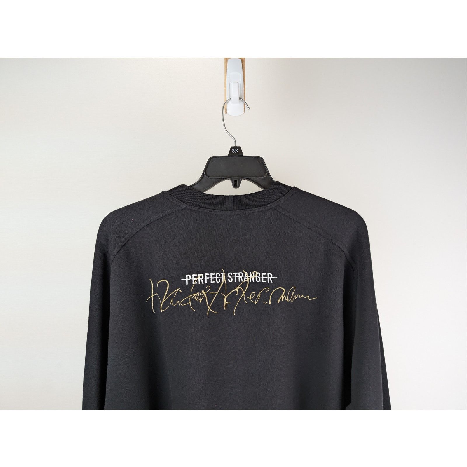 Haider Ackermann o1rshd1 Embroidered Sweater Perth in Black Size US XXL / EU 58 / 5 - 12 Thumbnail