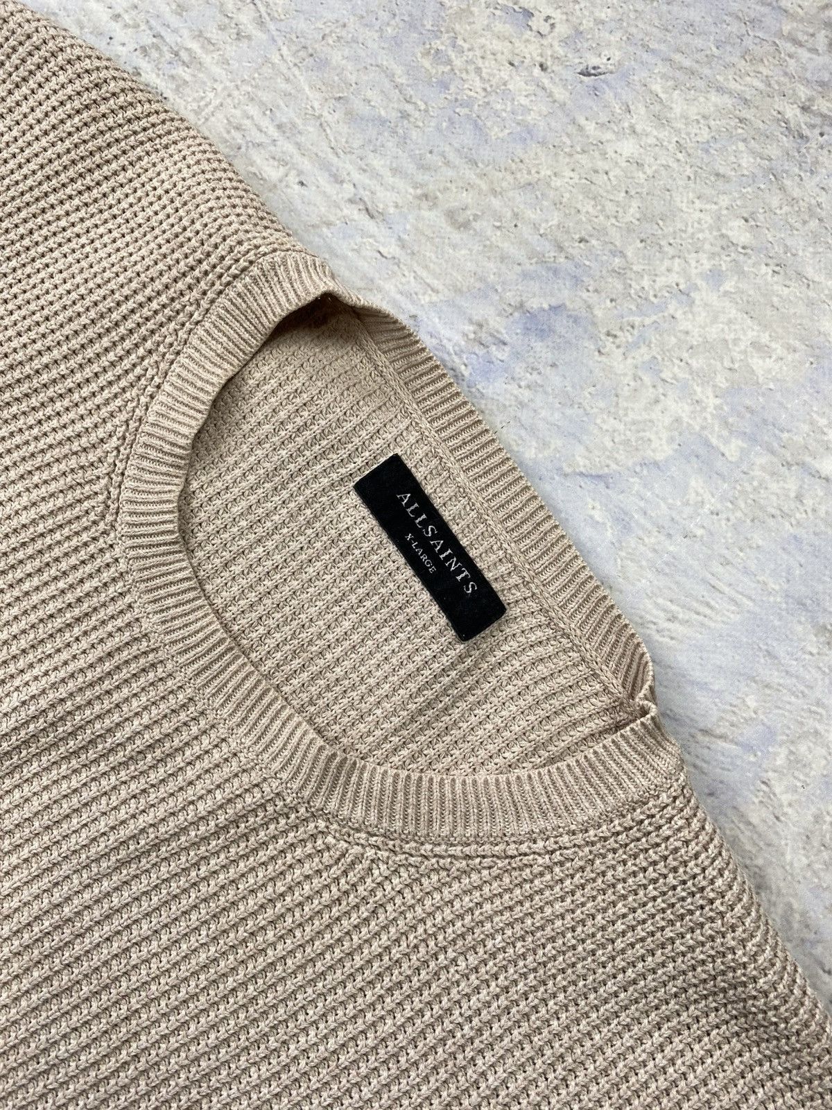 Allsaints × Designer Allsaints sweater pullover mens cotton Size US L / EU 52-54 / 3 - 7 Thumbnail