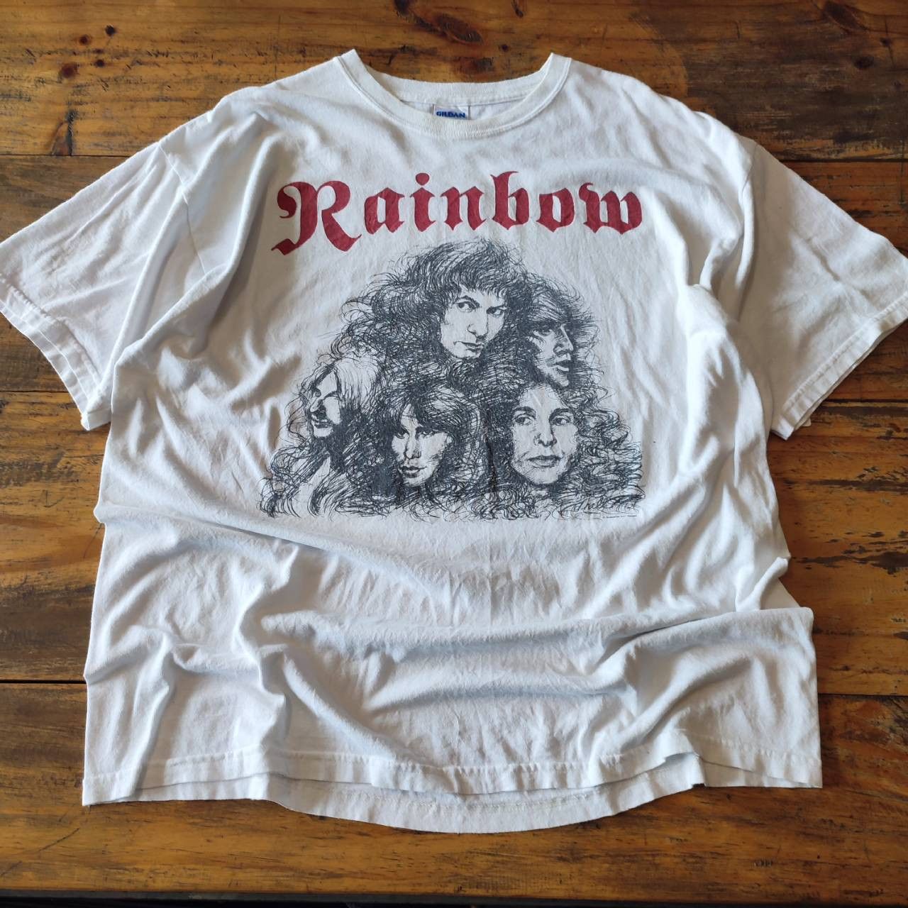 Rainbow × Vintage 2011 RAINBOW T SHIRT Size US XL / EU 56 / 4 - 2 Thumbnail