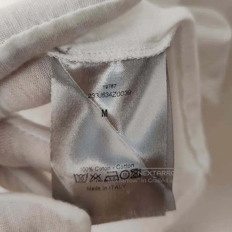 Dior Dior White Cotton Women's T. Size M / US 6-8 / IT 42-44 - 4 Thumbnail