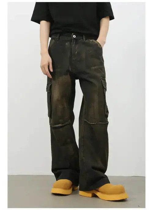 Jean High street American retro multi-pocket work jeans y2k Size US 32 / EU 48 - 4 Thumbnail