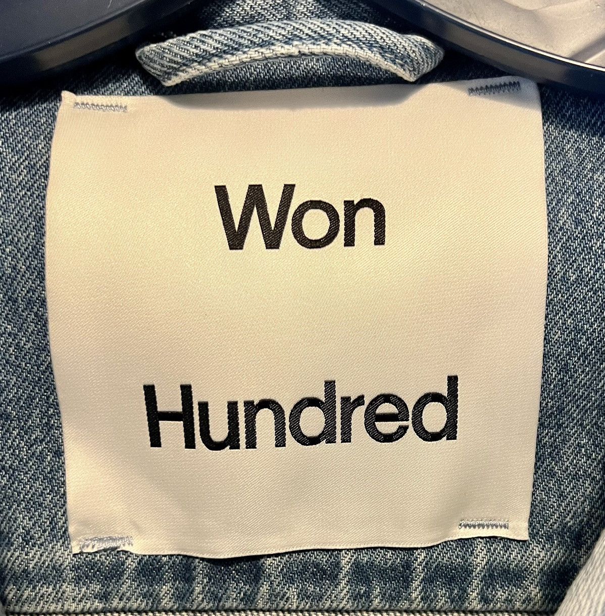 Won Hundred Authentic Won Hundred hermony denim jean jacket Italy 38 Size XS / US 0-2 / IT 36-38 - 2 Thumbnail