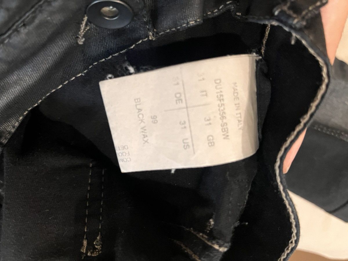 Rick Owens × Rick Owens Drkshdw Rick Owens Memphis Waxed Denim Size US 31 - 9 Thumbnail