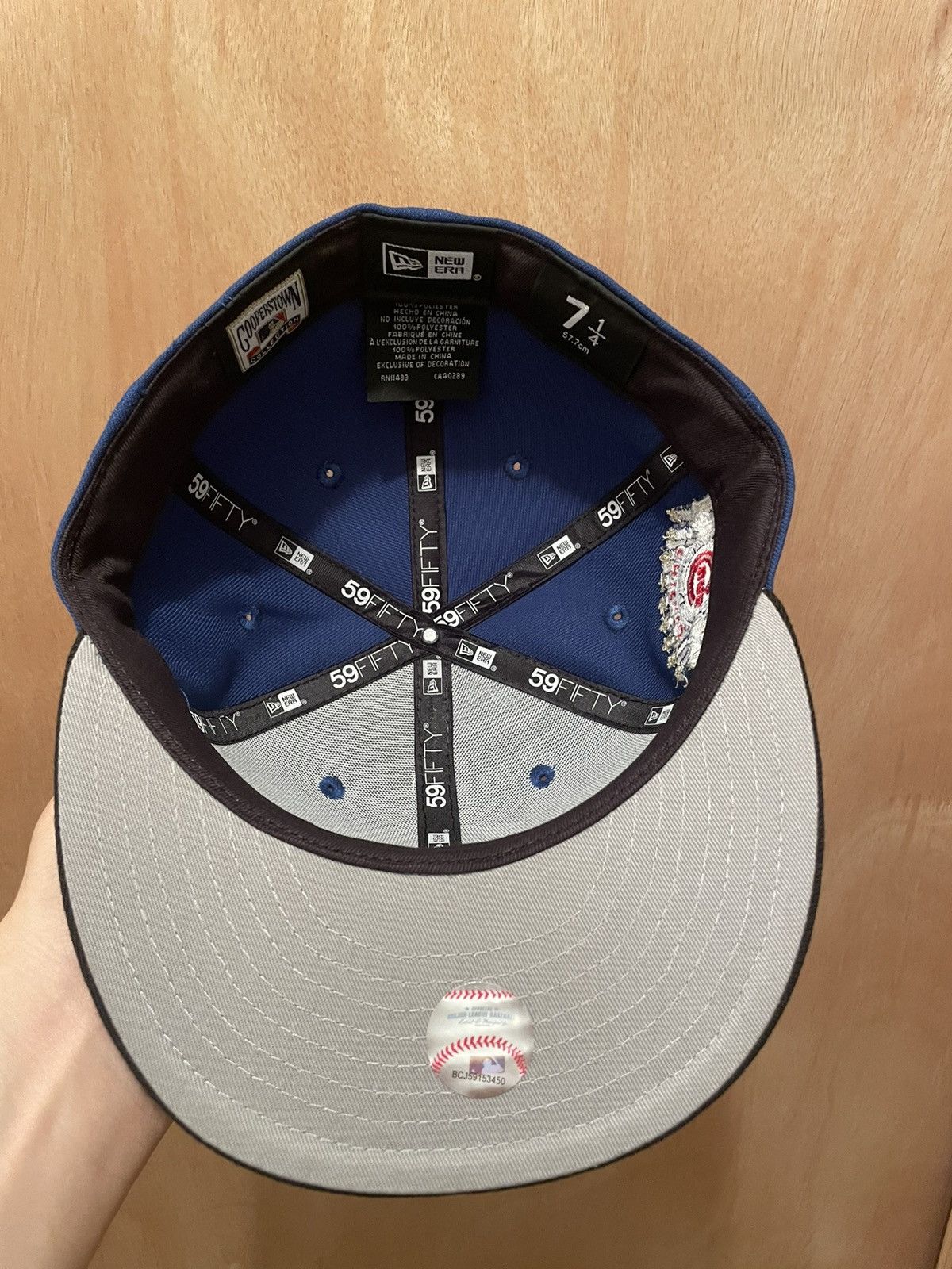 New Era Myfitteds Chicago cubs 1990 all star game patch size 7 1/4 Size ONE SIZE - 5 Thumbnail