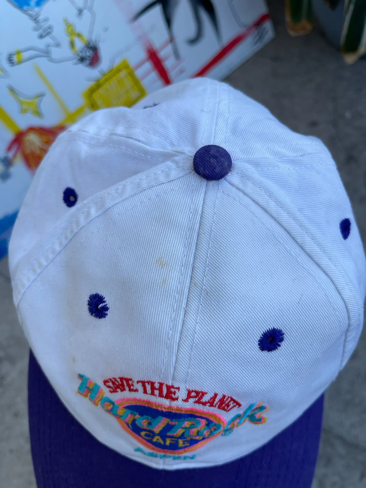 Hard Rock Cafe Hard Rock Cafe cap vintage 90s Size ONE SIZE - 10 Thumbnail