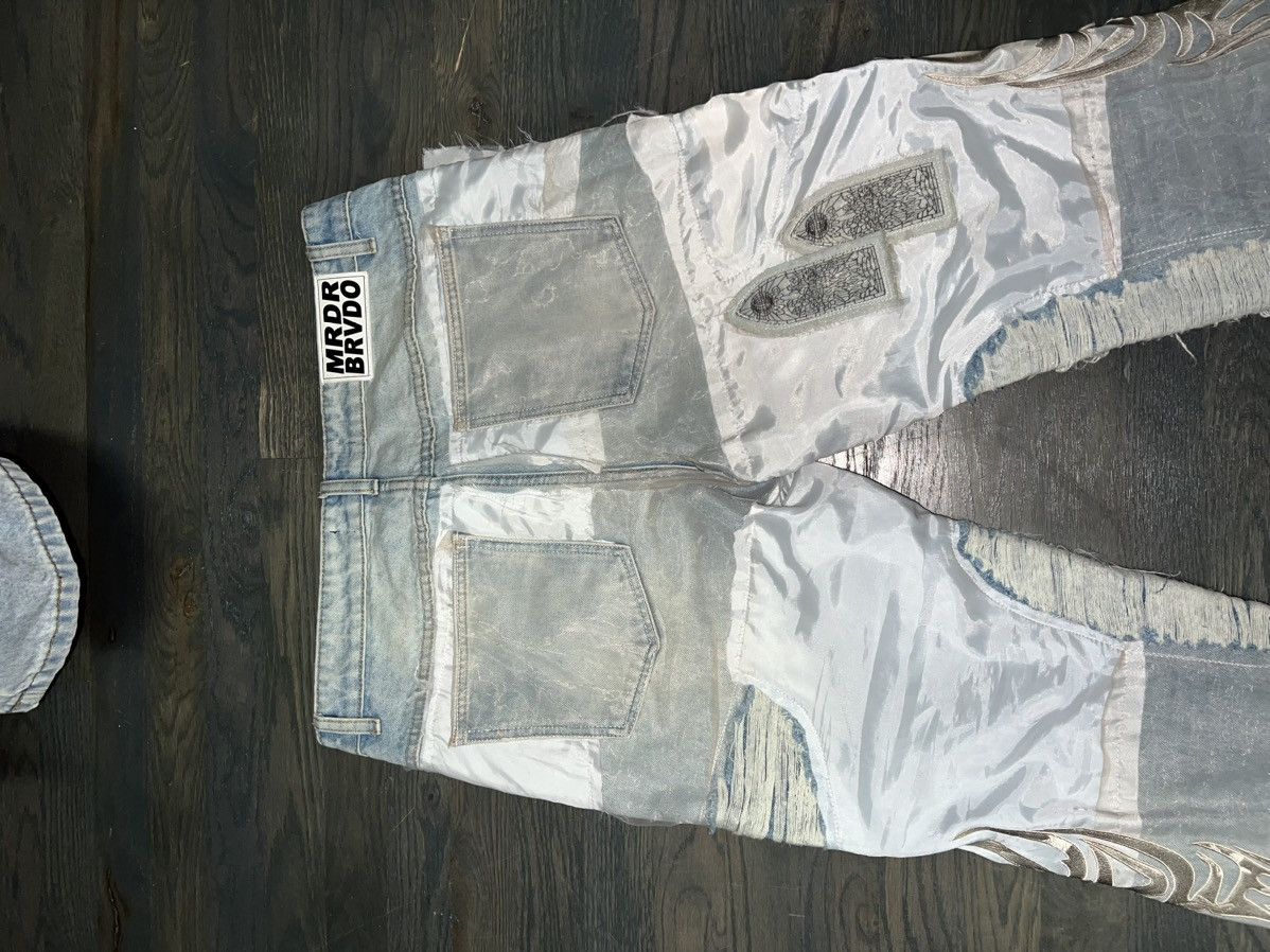 Who Decides War WDW WINGED ORGANZA DENIEM Size US 34 / EU 50 - 7 Thumbnail
