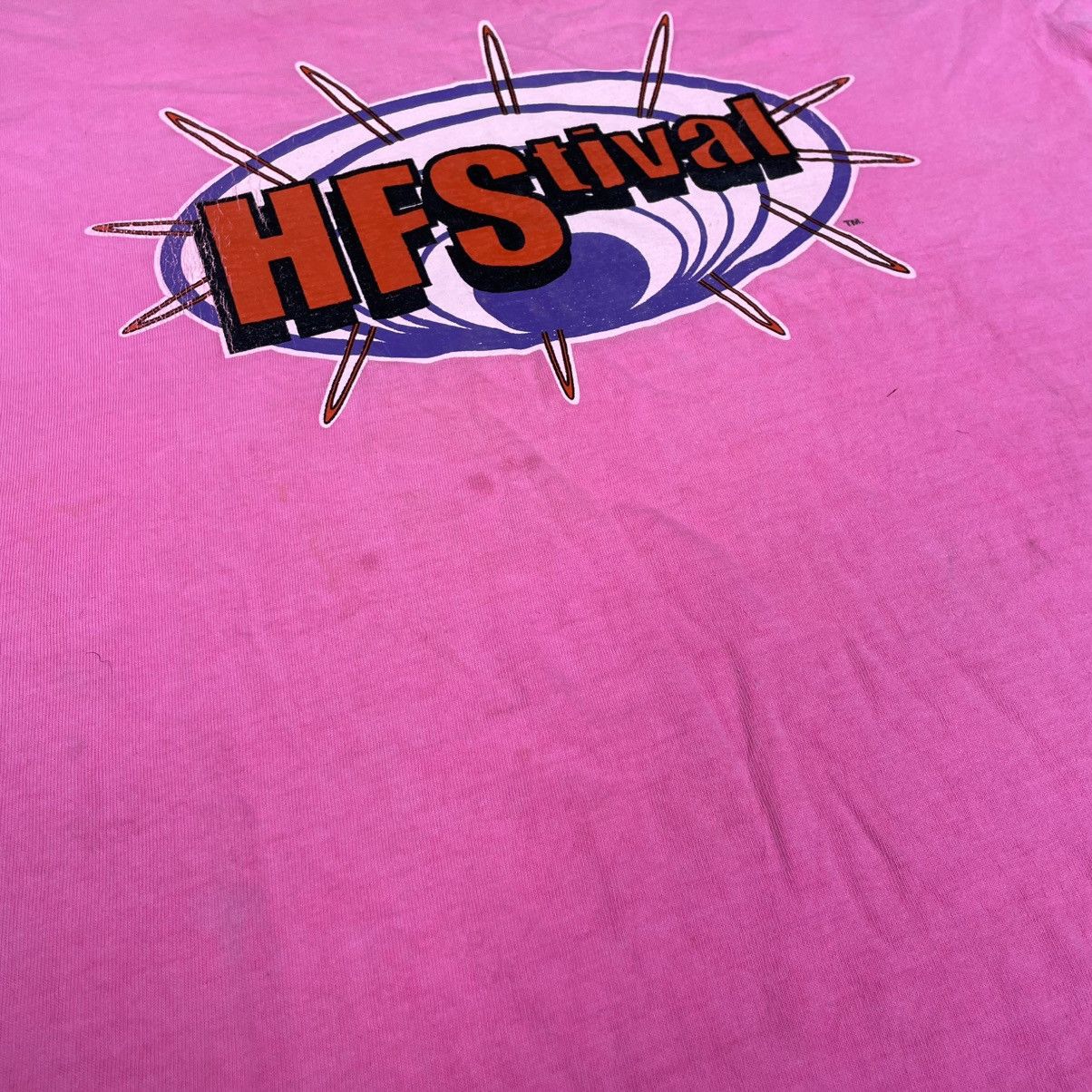 Band Tees × Vintage Vintage HFStival Music Festival 90s T-Shirt Size US L / EU 52-54 / 3 - 9 Thumbnail