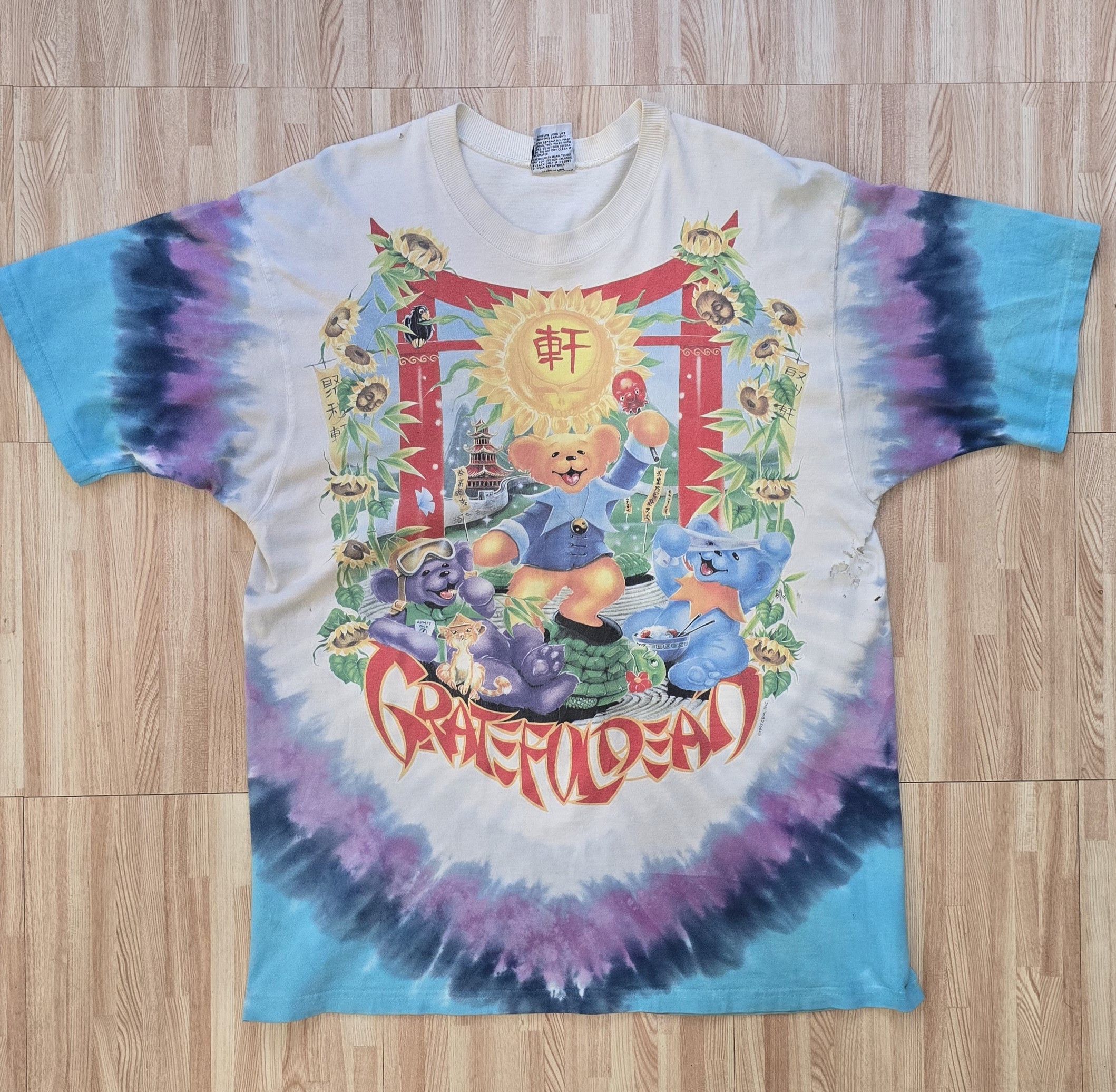 Band Tees × Liquid Blue × Vintage Grateful Dead China Rider Size US L / EU 52-54 / 3 - 1 Thumbnail