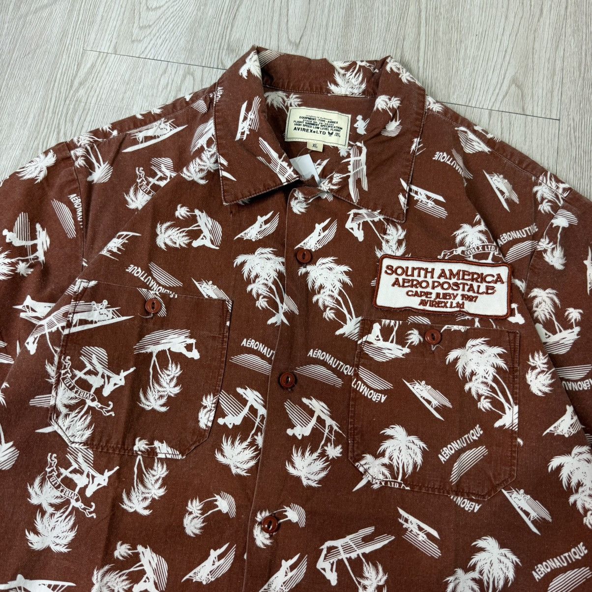 Avirex AVIREX LTD hawaii shirts aeronatique Size US XL / EU 56 / 4 - 3 Thumbnail