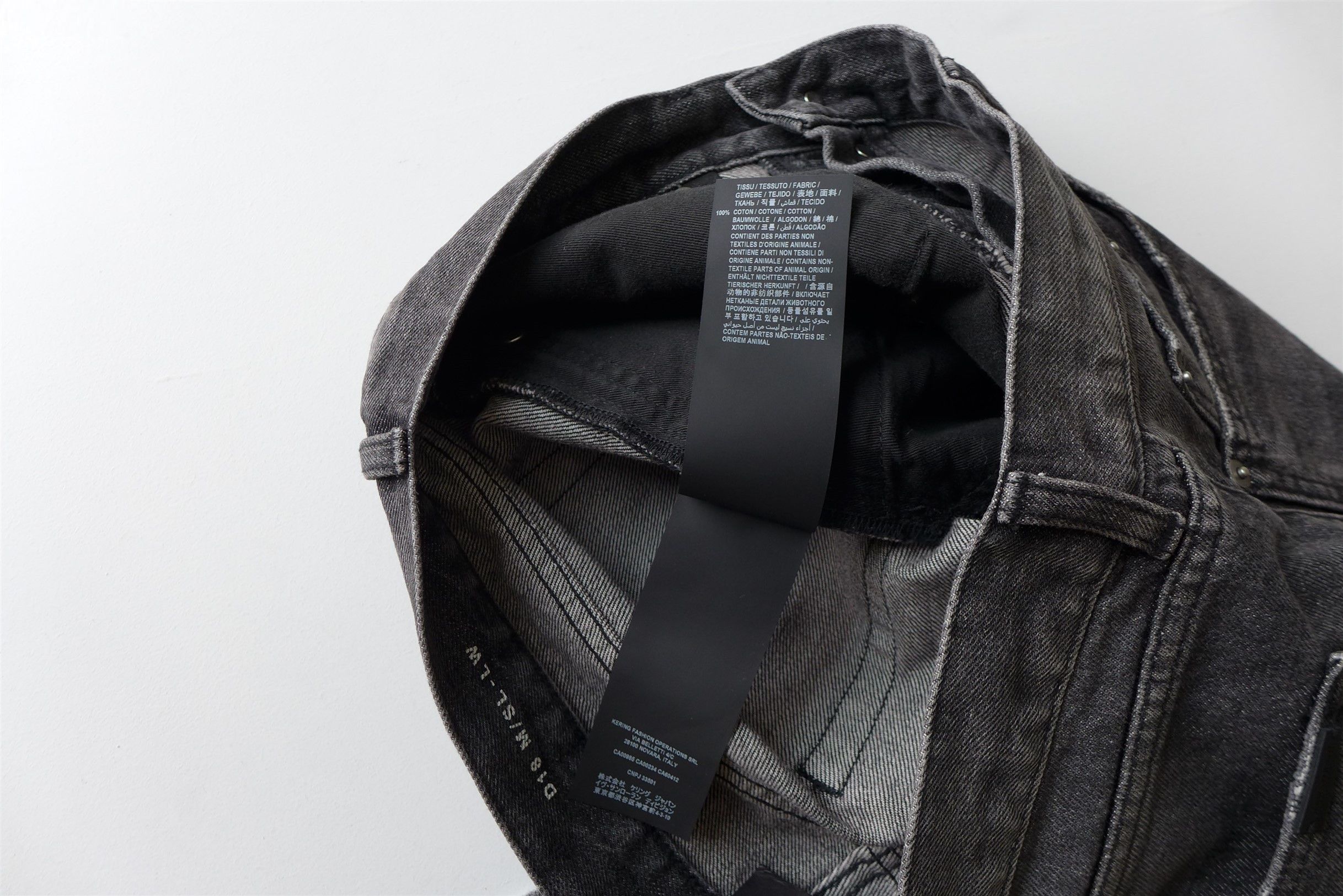 Saint Laurent Paris Saint Laurent D18 Jeans - Washed Black Denim Size US 32 / EU 48 - 18 Thumbnail